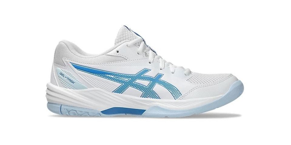 Asics GEL-TASK 4 WHITE/BLUE COAST Volleyballschuhe günstig online kaufen
