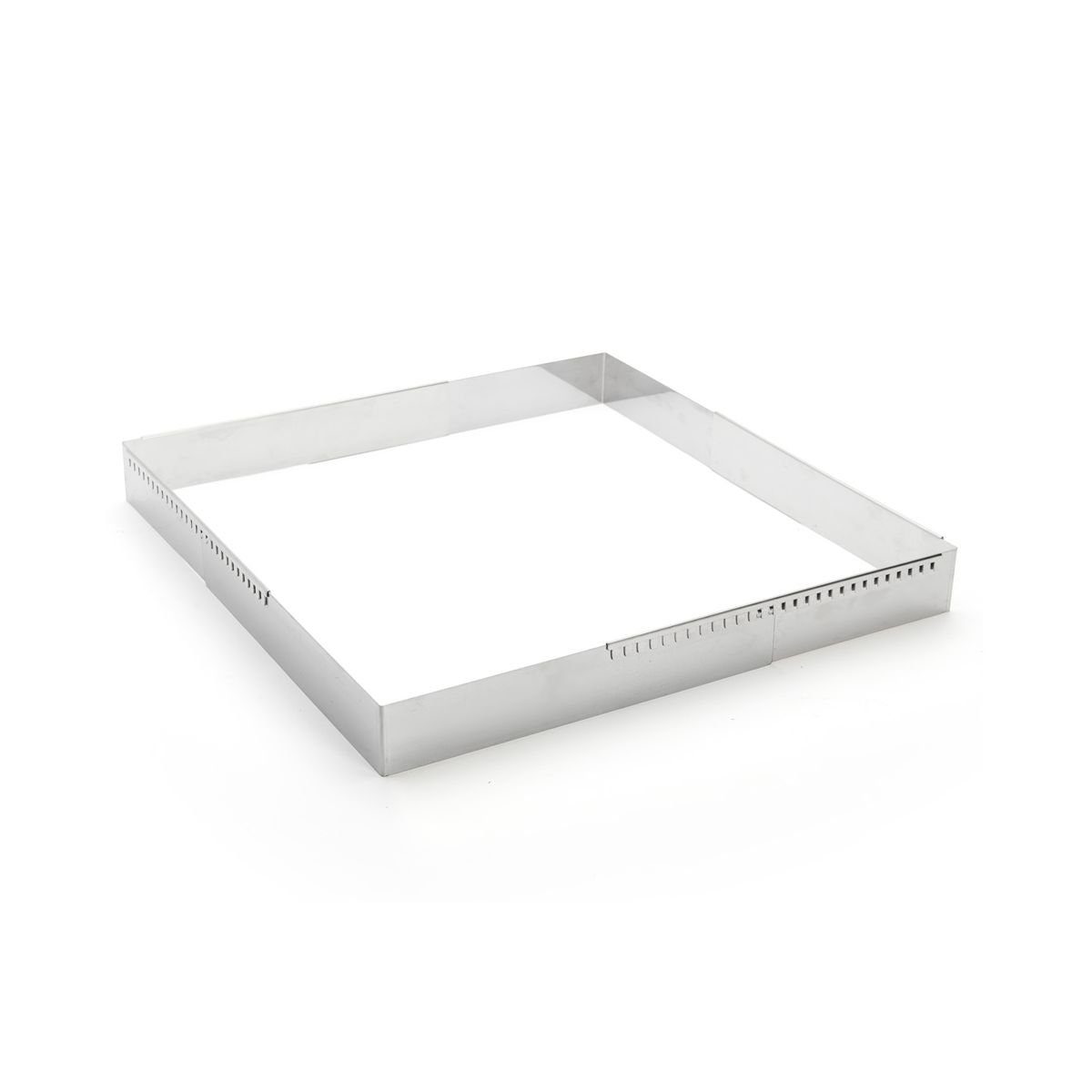 de Buyer Backform Patisserie, Backrahmen quadratisch 30x30 cm / verstellbar bis 57 cm -