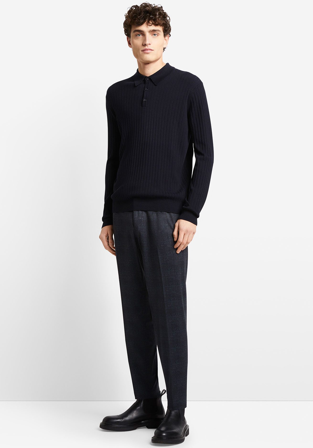 Cinque Baukastenhose CIBEPPE in dezentem Karo-Design