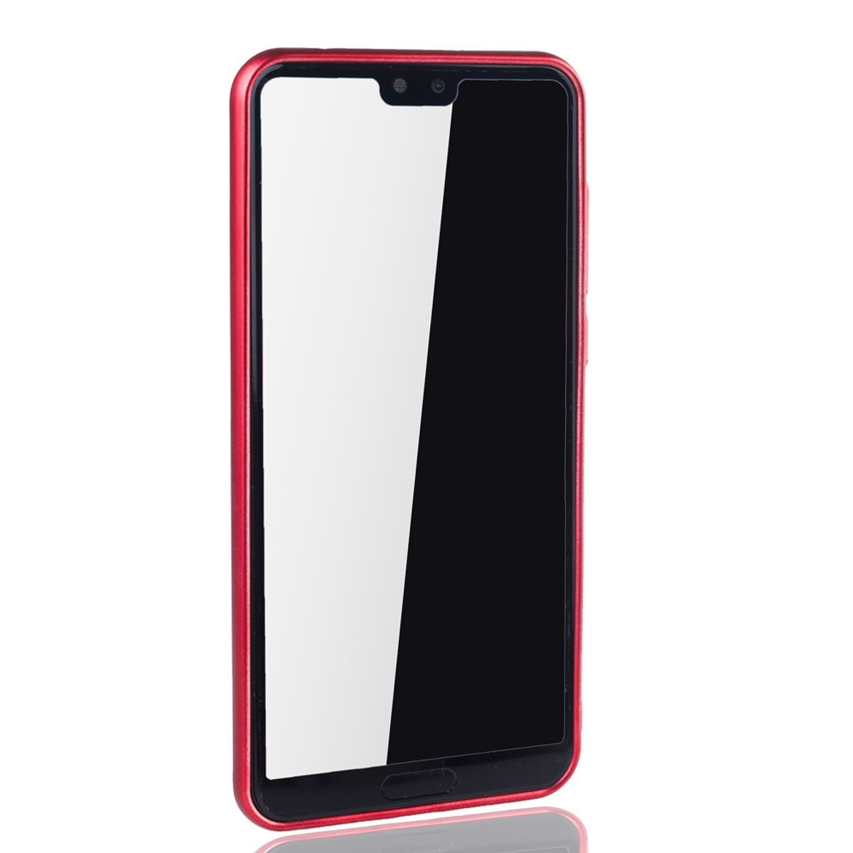 König Design Handyhülle Huawei P20, Huawei P20 Handyhülle Backcover Rot