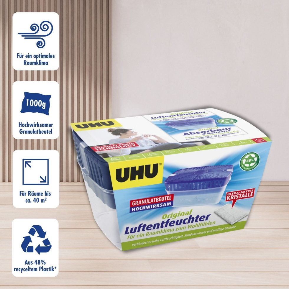 UHU Luftentfeuchter UHU Luftentfeuchter Original 1000 g