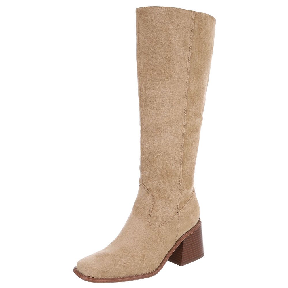 Elegante Blockabsatz-Stiefel für Damen im Alltag Stiefel