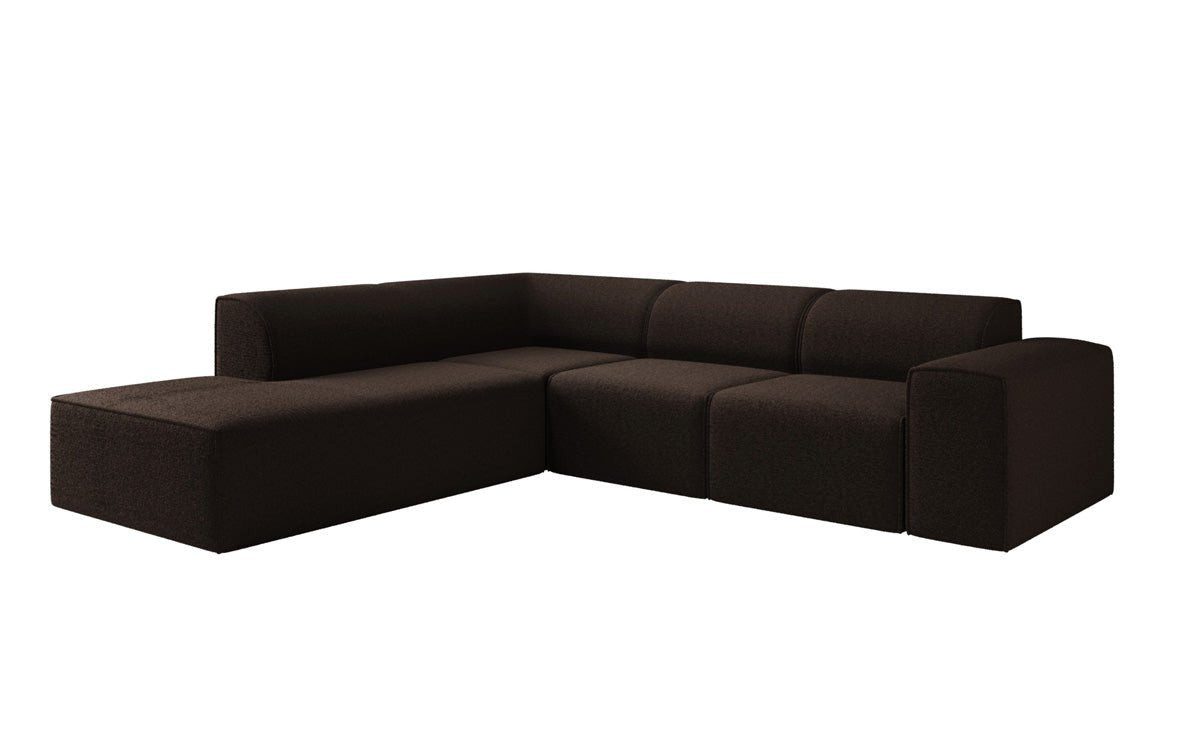 Luxusbetten24 Sofa Designer Sofa Idiola L, in Teddy Bouclé