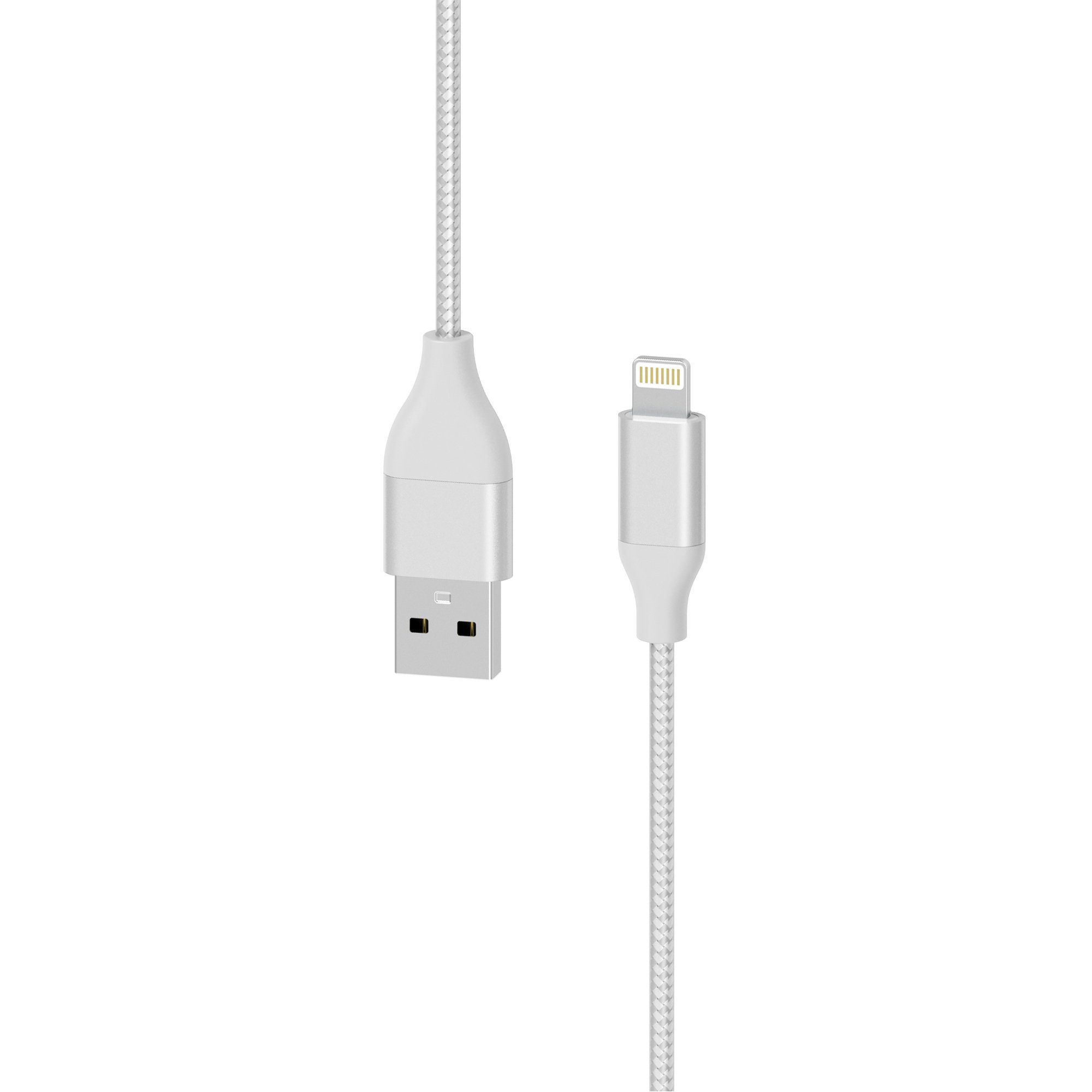 Kabel PREMIUM Metallic USB to Lightning 1.5m Smartphone-Kabel