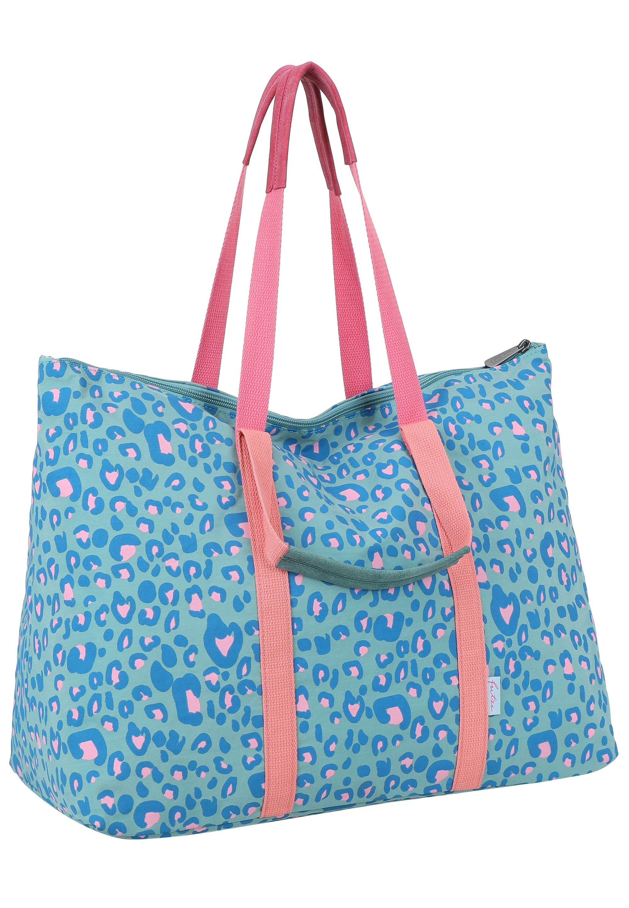 Fritzi aus Preußen Henkeltasche My Shopper Leo, mit viel Platz und praktischem Reißverschlussfach