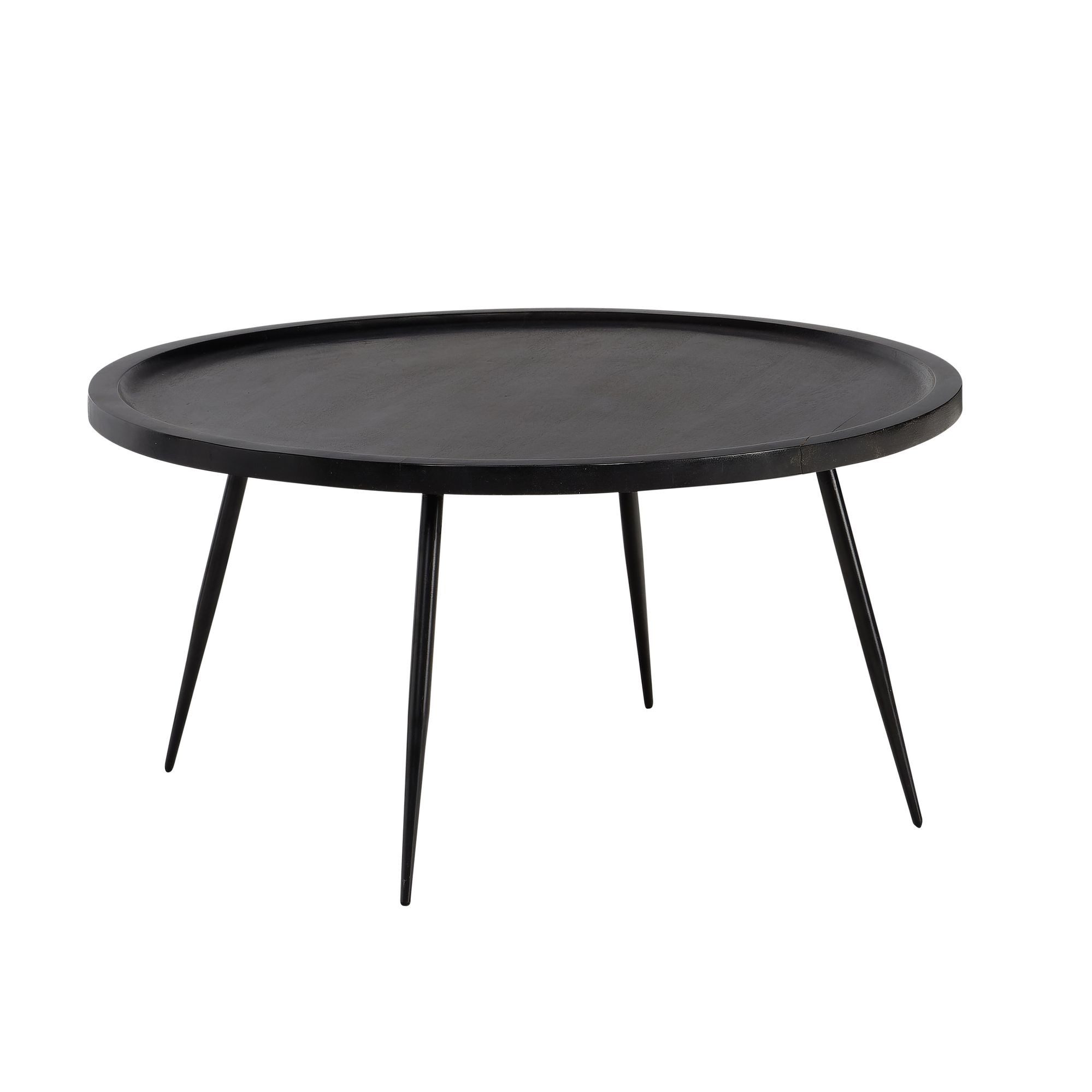 KADIMA DESIGN Couchtisch Couchtisch 75x75x38 cm Mango Massivholz Metall Sch günstig online kaufen