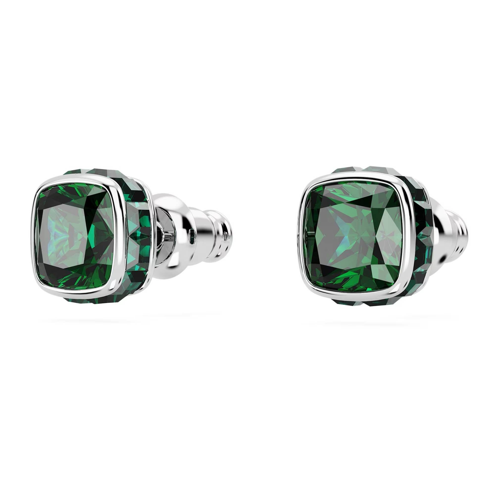 Swarovski Paar Ohrstecker Birthstone Stud Earrings Square Cut Mai