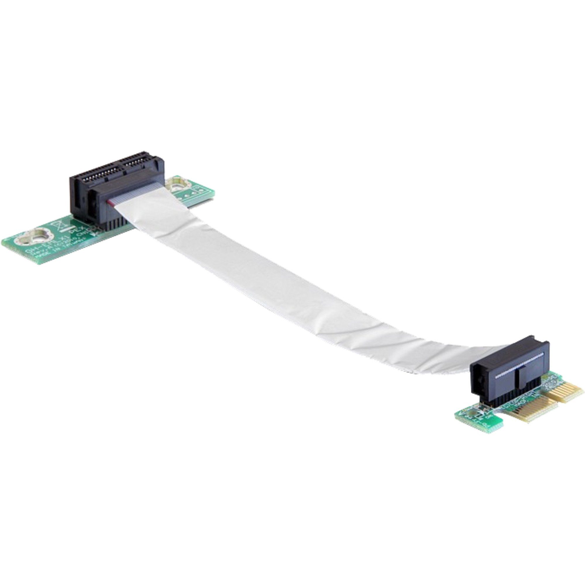 DeLOCK Riser Karte PCI Express x1 > x1 mit Computer-Adapter