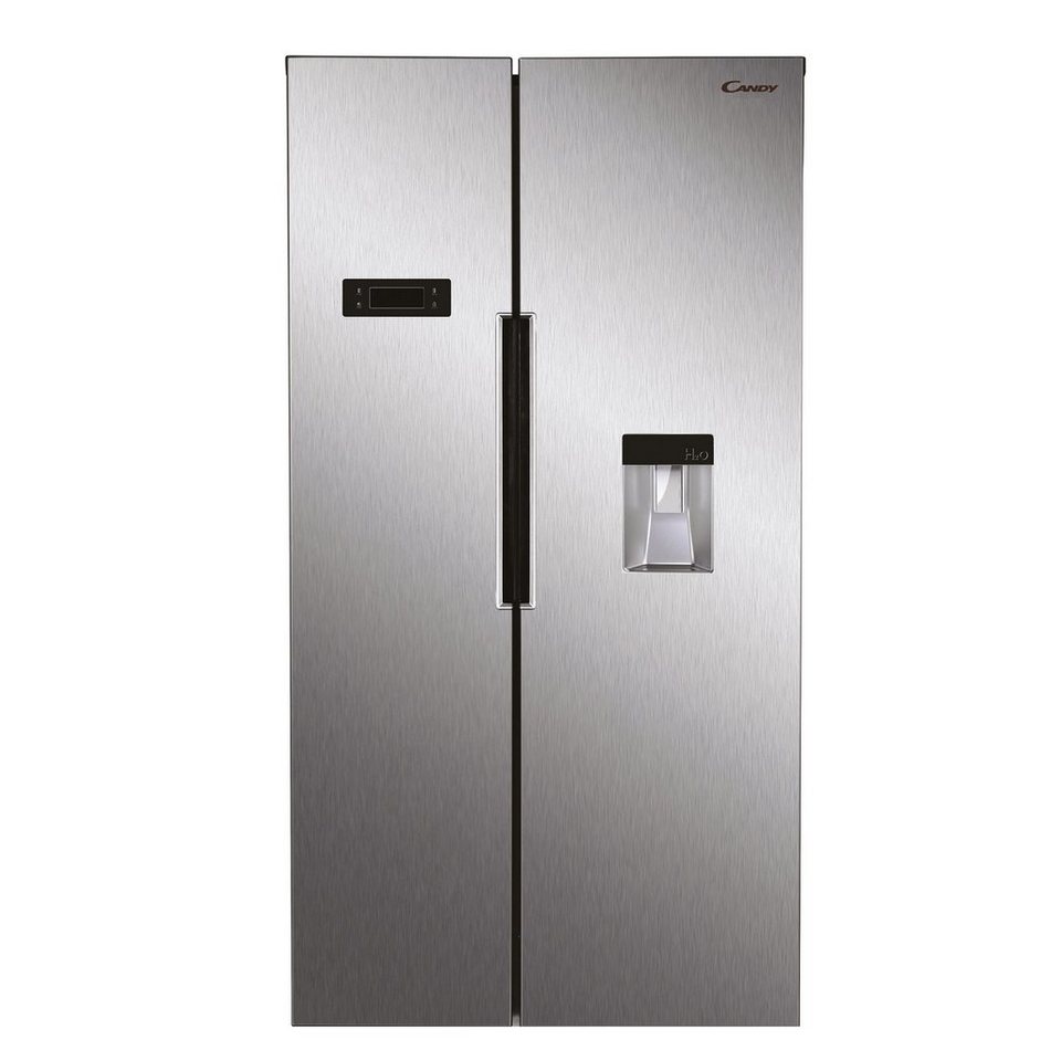 Candy Kühlschrank CHSBSO 6174XWD, 177 cm hoch, 90.2 cm breit,  Inverter-Kompressor, Wasserspender, Super Cooling Funktion