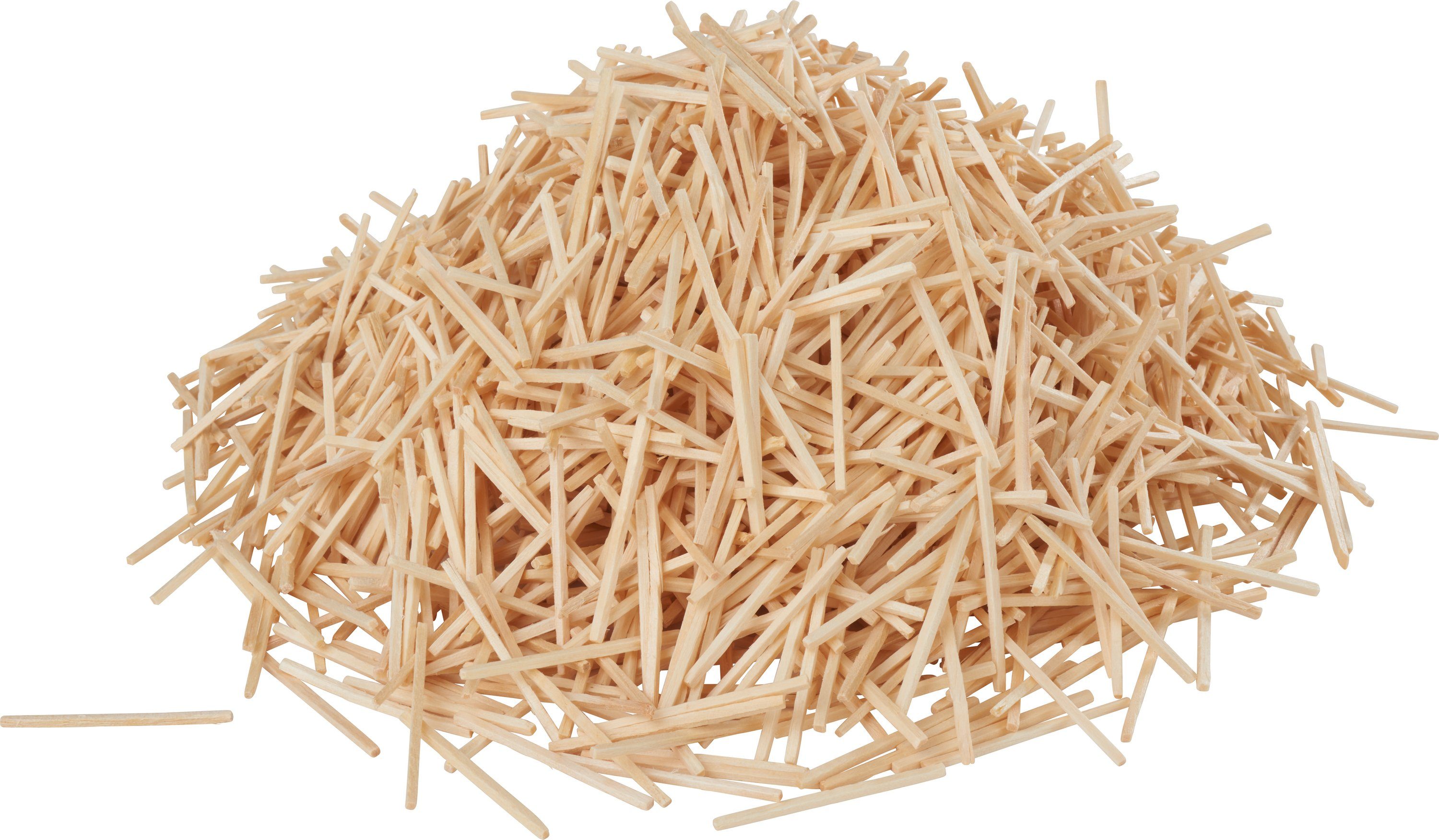 VBS XXL Dekoobjekt Holzstäbchen (2000 St), 48mm 2000er-Pack