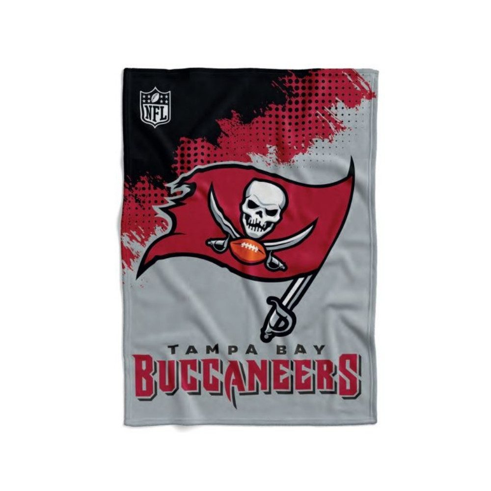 Tampa Bay Buccaneers Tagesdecke Tampa Bay Buccaneers Flannel Decke /Throw CORNER