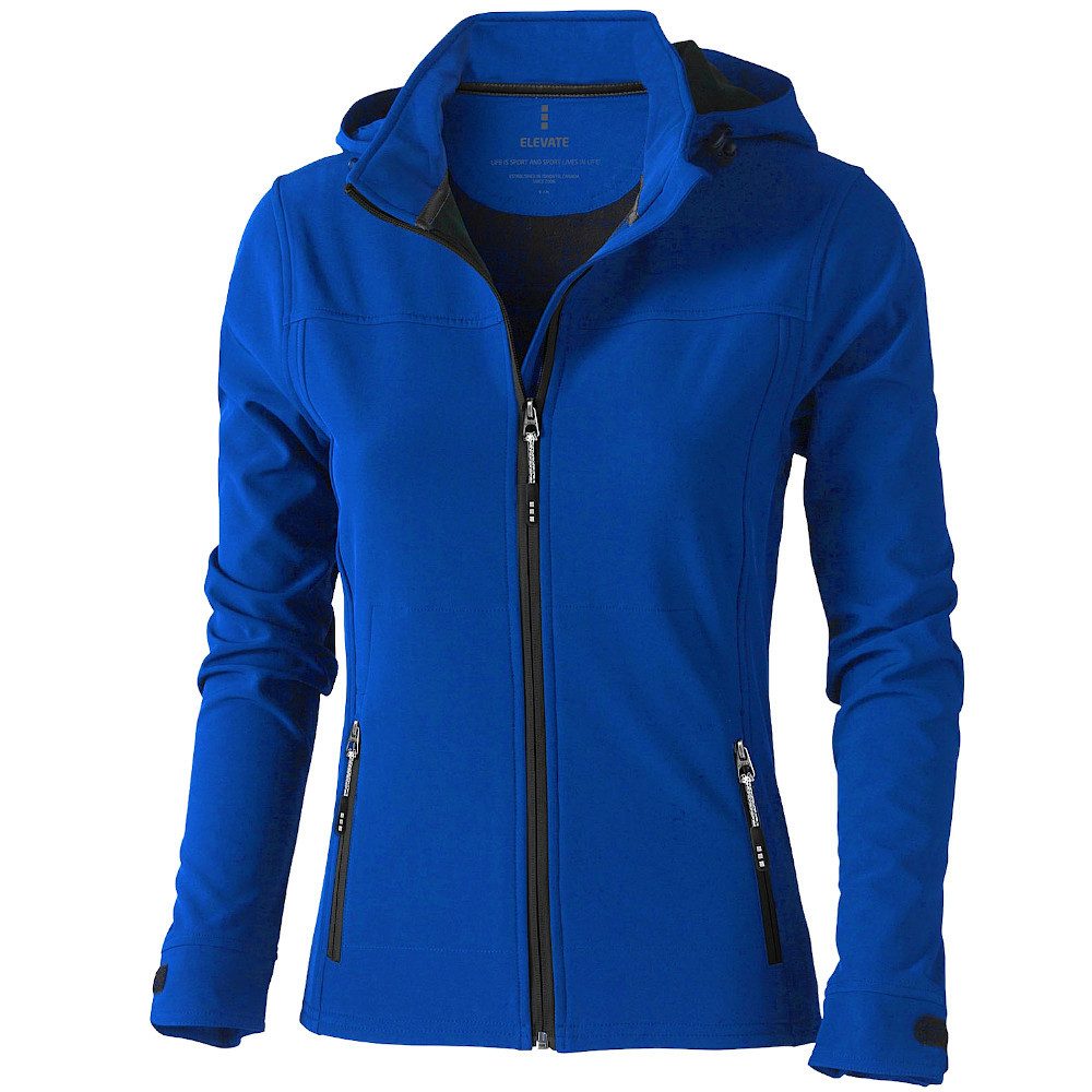 Elevate Life Softshelljacke Outdoorjacke mit Kapuze günstig online kaufen