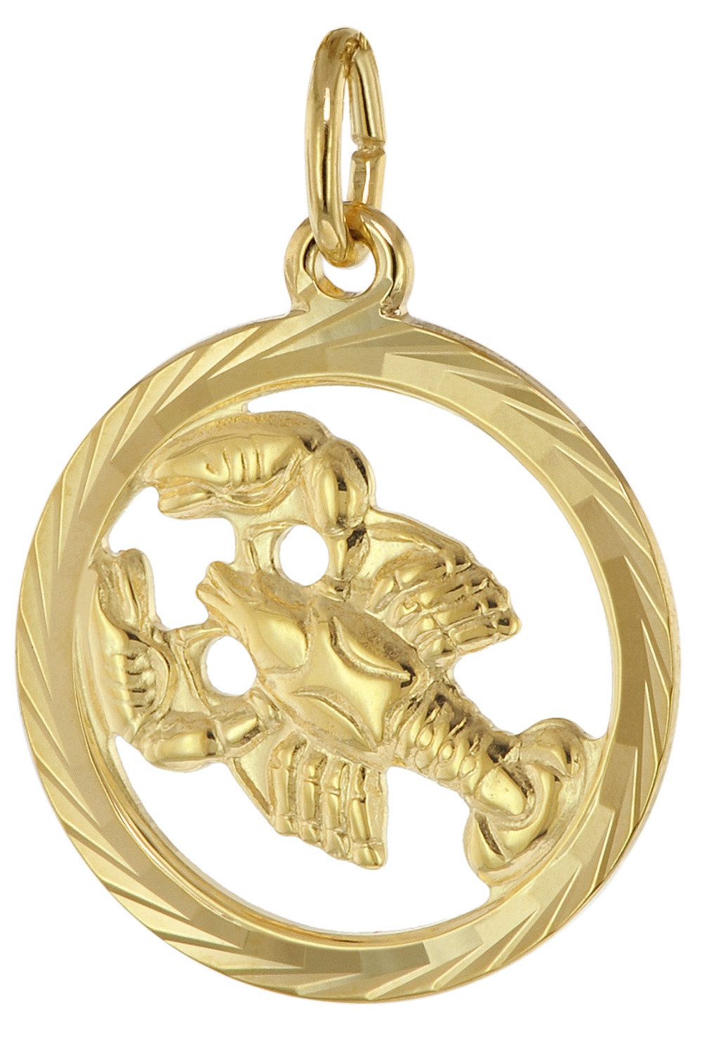 trendor Sternzeichenanhänger Sternzeichen Krebs 333 Gold günstig online kaufen