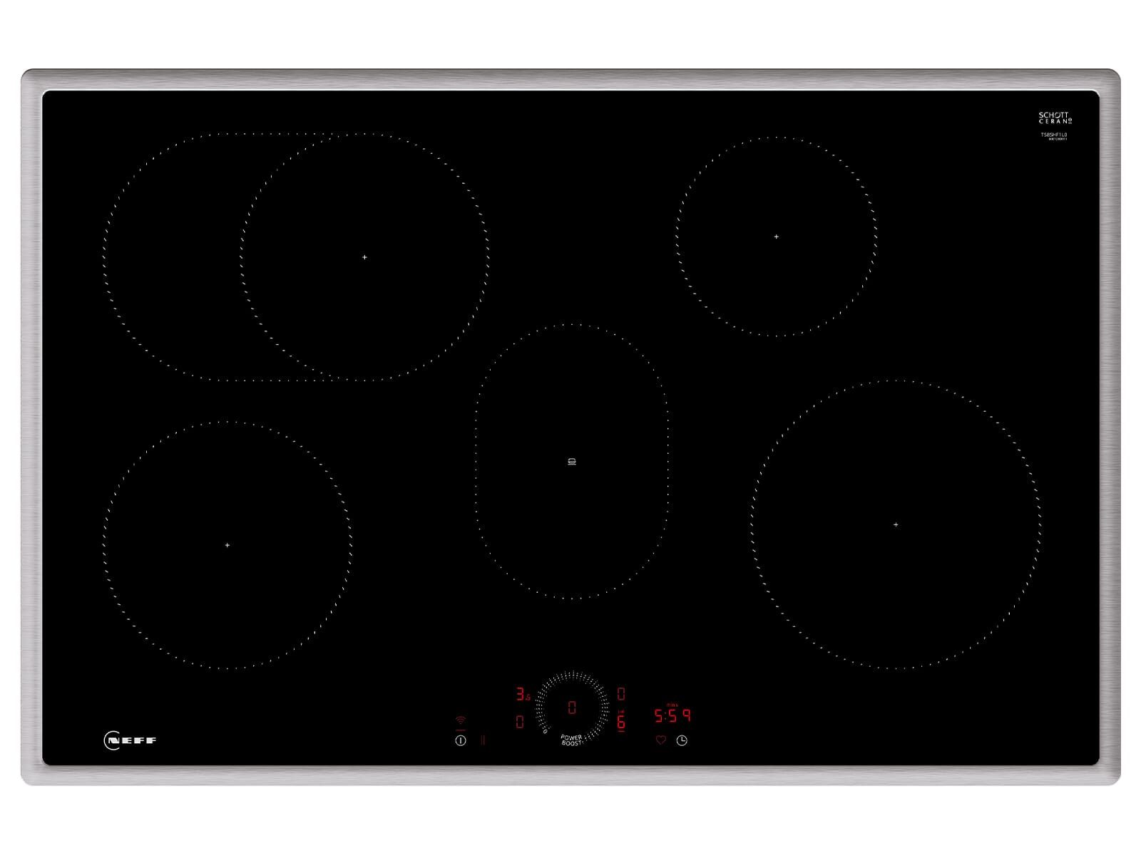 NEFF Induktions-Kochfeld T58SHF1L0, autark, TouchControl-Bedienung