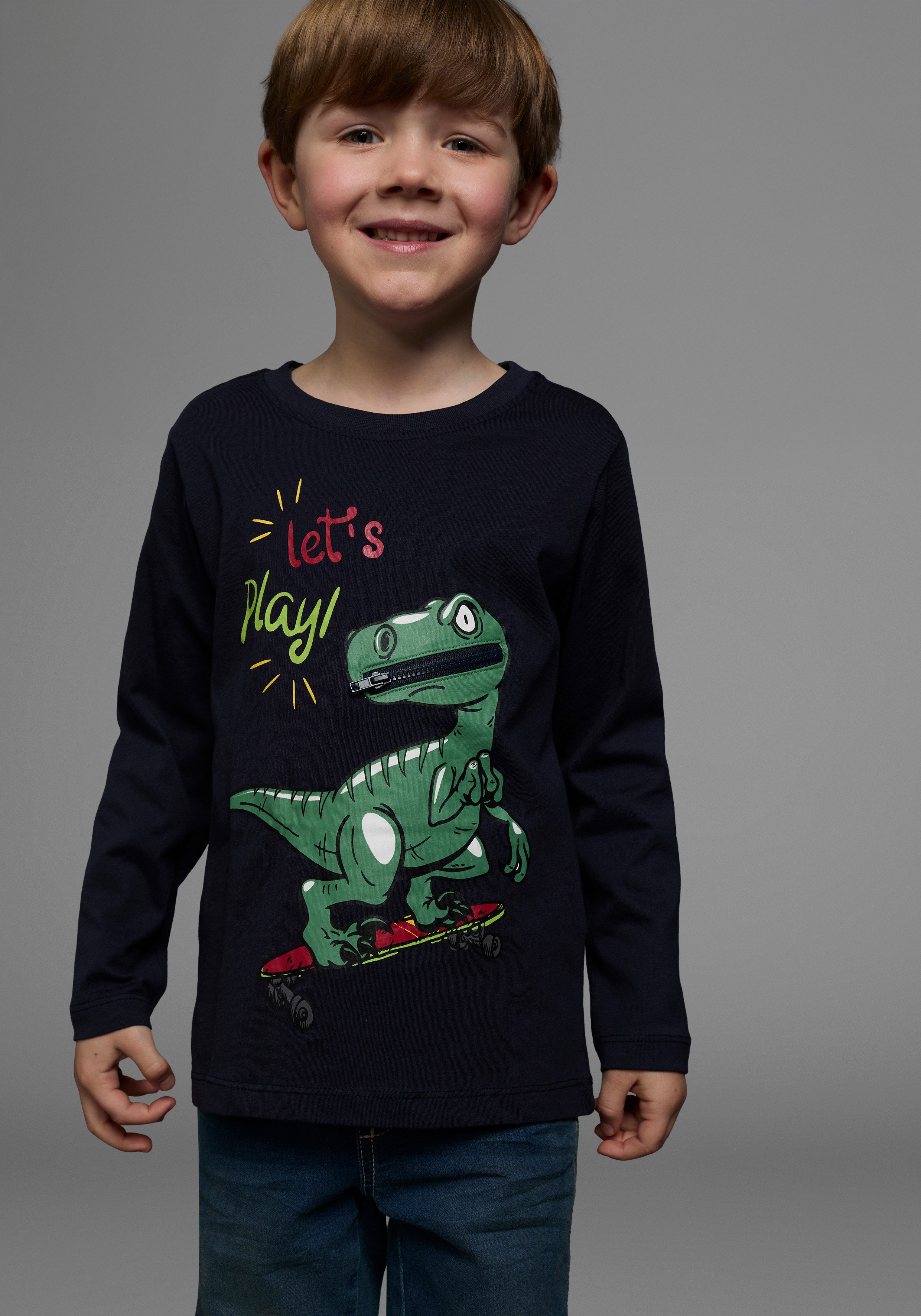 Langarmshirt LET´S PLAY