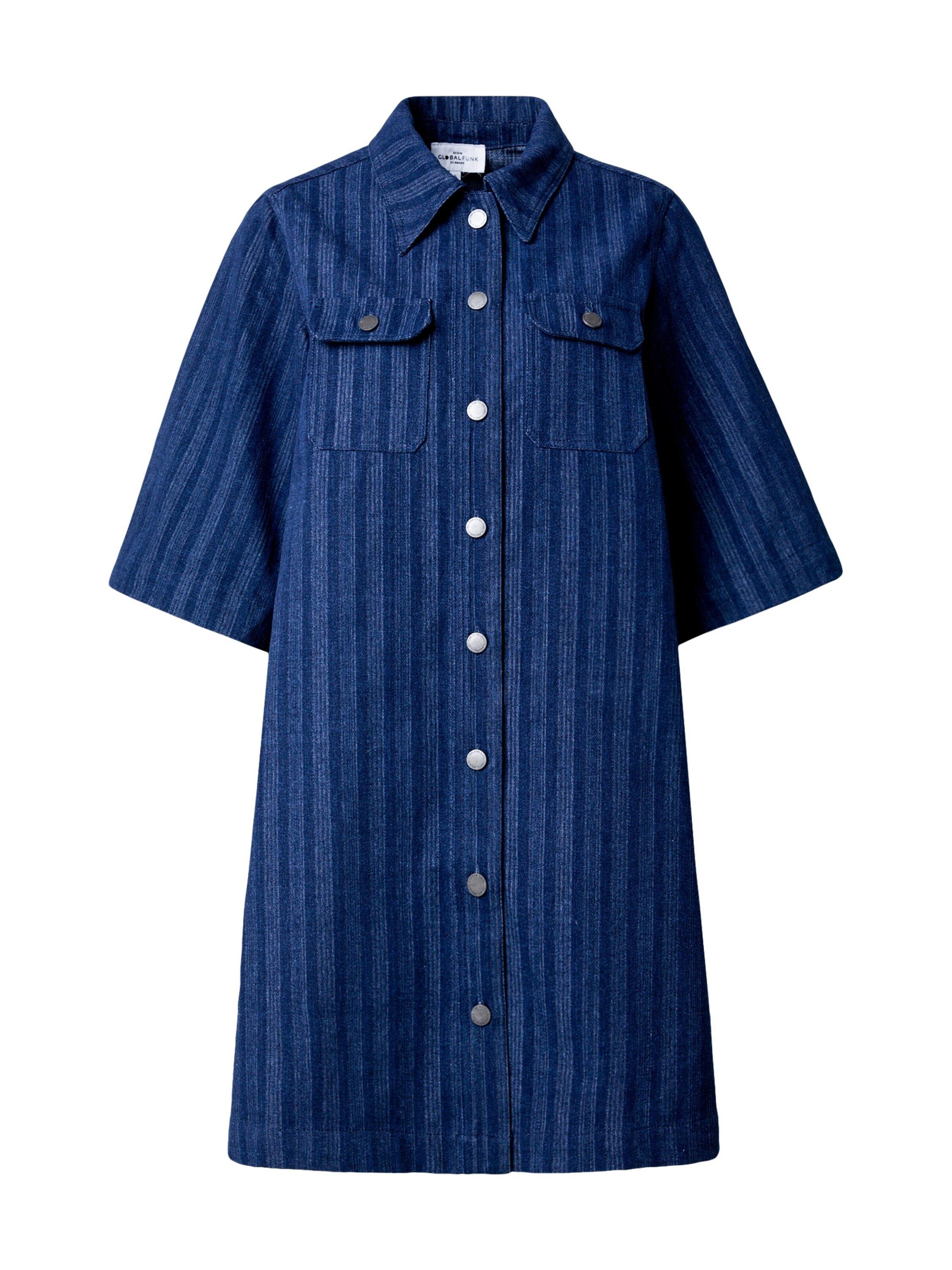 Global Funk Blusenkleid Mira (1-tlg) Falten günstig online kaufen