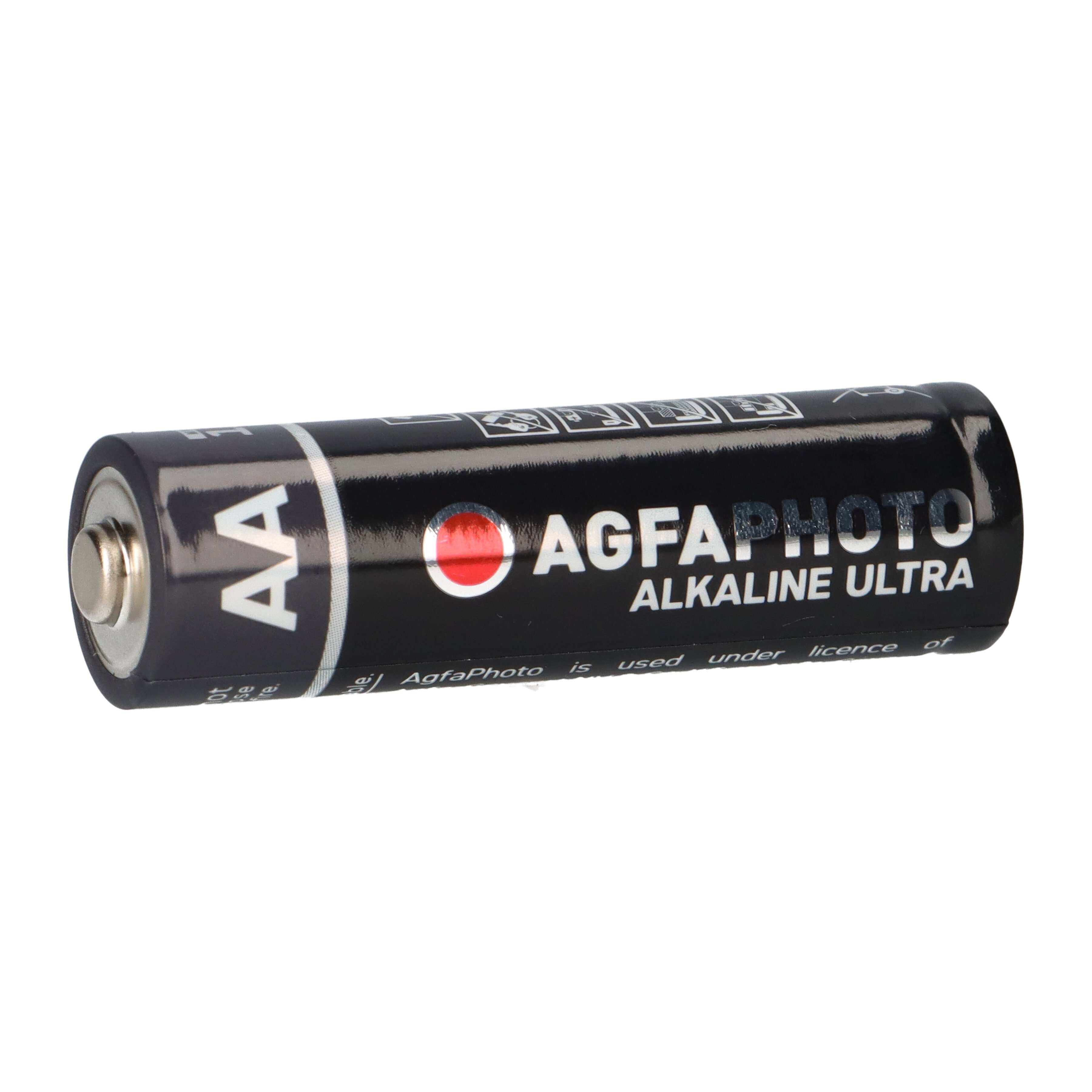 AgfaPhoto AGFAPHOTO Batterie Alkaline AA Ultra Batterie 4er 1.5V Blister