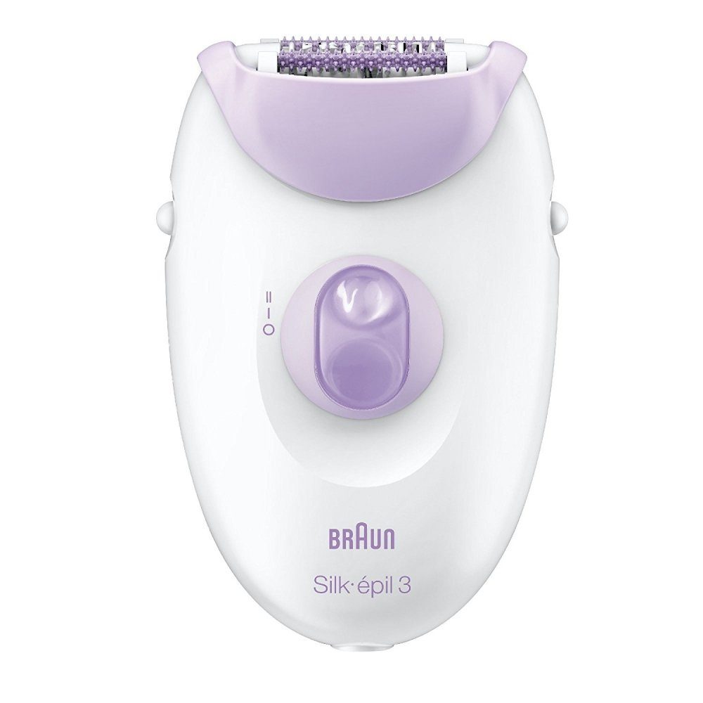 Braun Epilierer Personal Care Silk-epil 3170 - Epilierer - weiß/lila