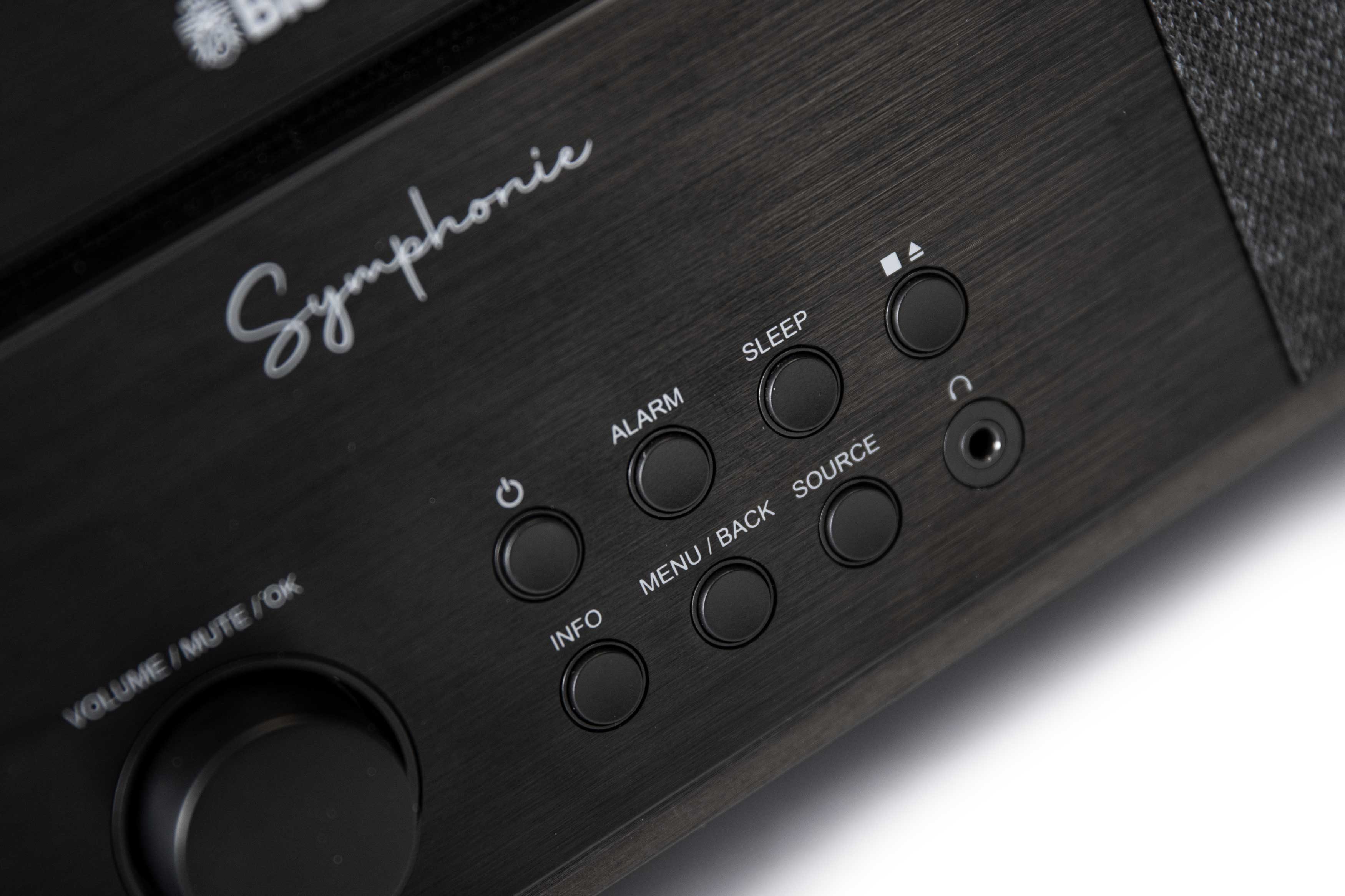 Block Block Symphonie Soundbar mit CD, DAB+, Spotify, Bluetooth, Qi-Laden Digitalradio (DAB)