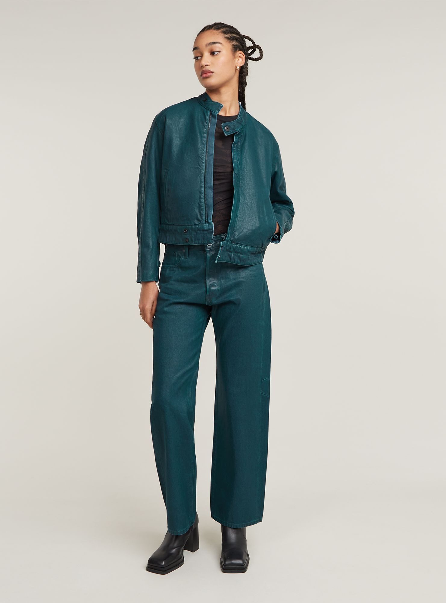 G-STAR Jeansjacke Short Moto Jacket
