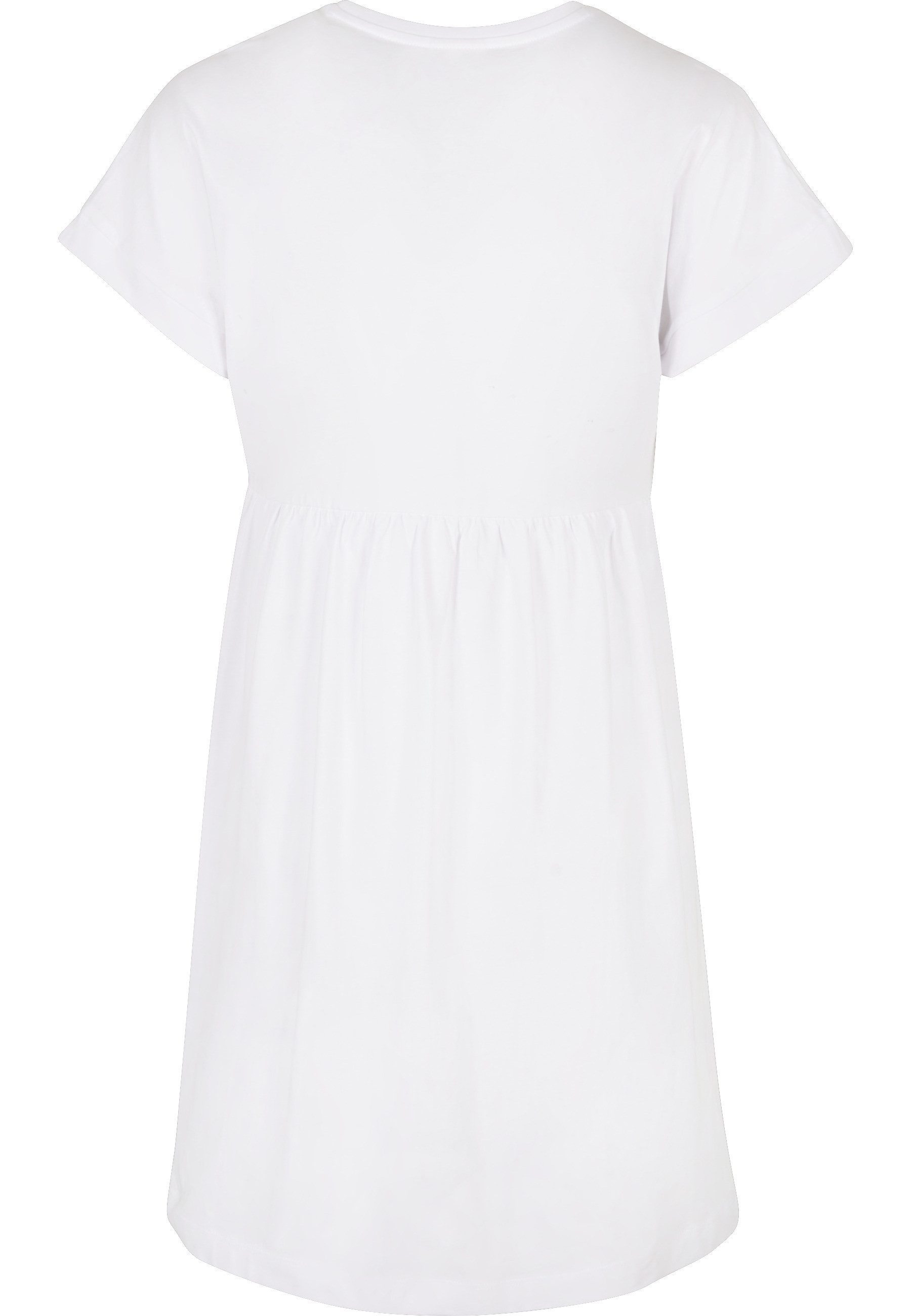 URBAN CLASSICS A-Linien-Kleid Urban Classics Damen Ladies Organic Empire Valance Tee Dress (1-tlg)