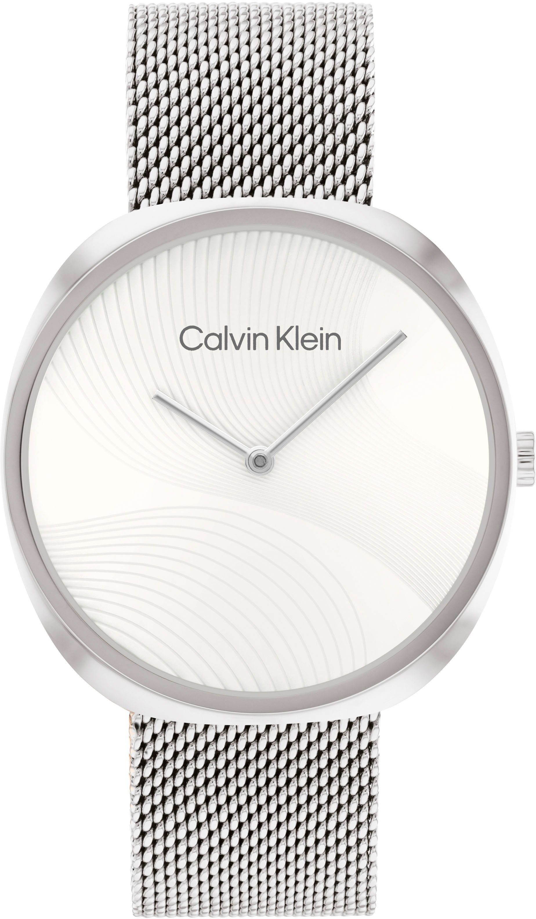 25200245 Klein Calvin Quarzuhr SCULPTURAL,