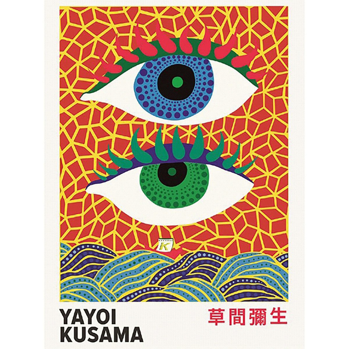 Kunstdruck Kunstdruck Yayoi Kusama »Eyes«.
