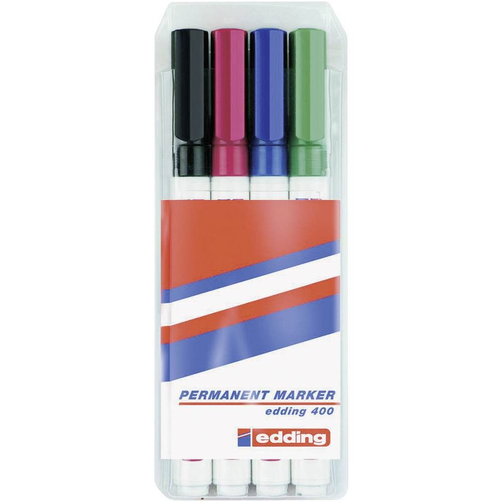 Permanentmarker Permanent Marker-Set, 4tlg