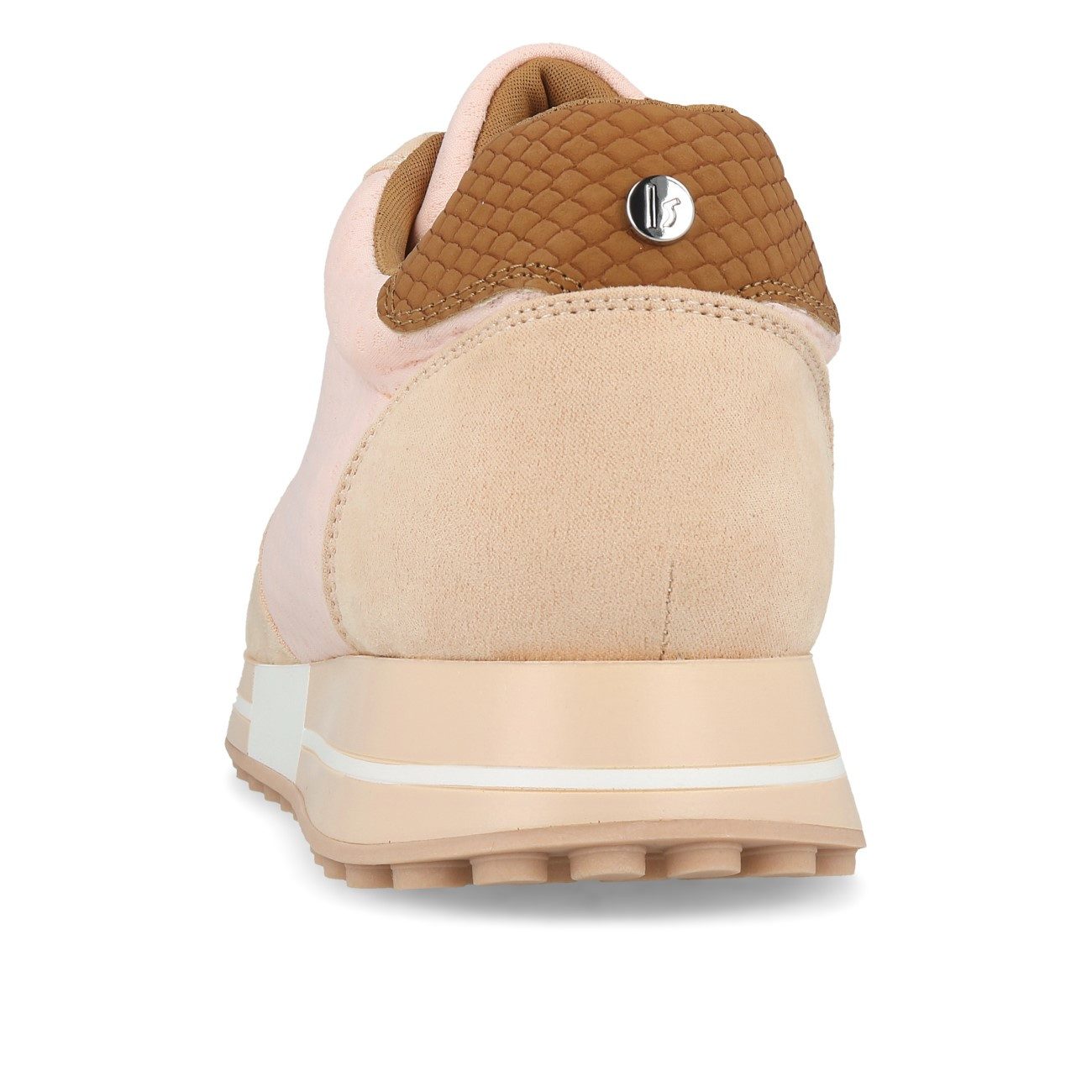 La Strada La Strada 2101457 Sneaker Damen Peach Micro Mesh Snake Sneaker