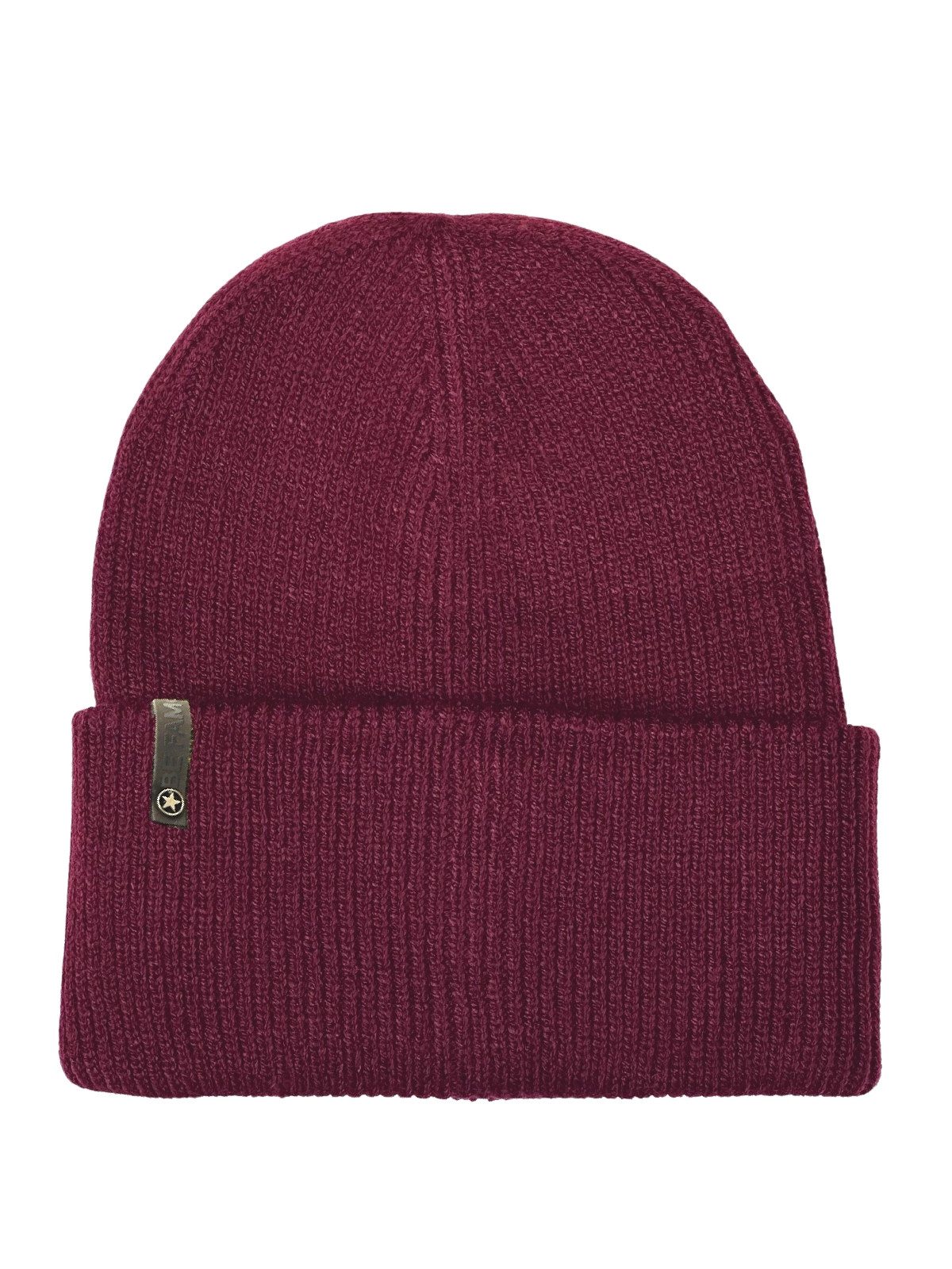 Be Famous Beanie Recyceld Deep Cuffed Beanie (keine, 1-St., keine)