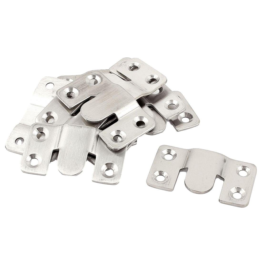 Flachverbinder 4 Paar Möbel Steckverbinder, 54x30 mm Couchverbinder, Schnapp-Verbin
