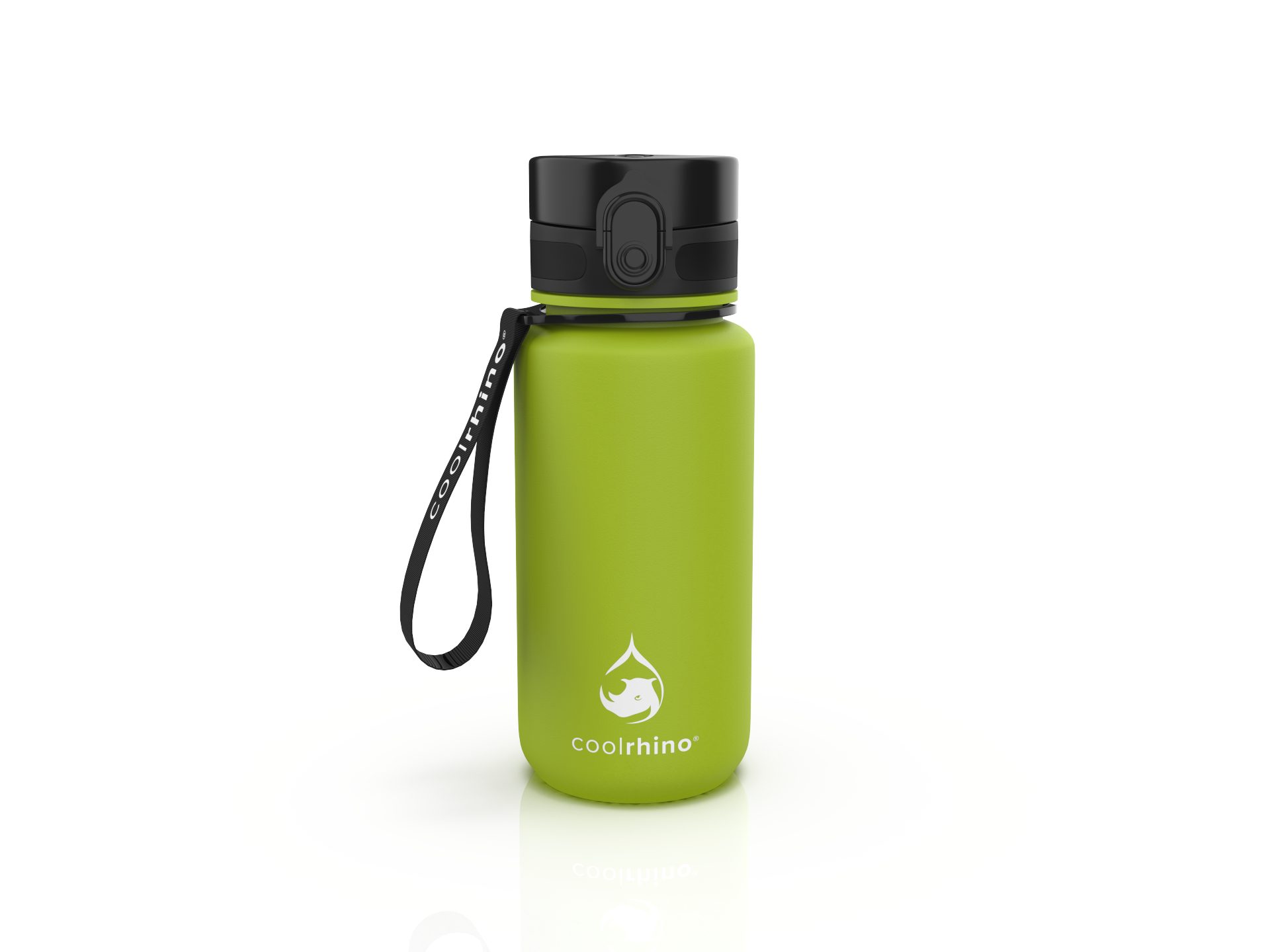 coolrhino Trinkflasche rhinoSport Tritan Sportflasche 350 ml, 650 ml, 1 liter, 1,5 l, Wasserflasche auslaufsicher für Sport, Outdoor, Schule und Fahrrad