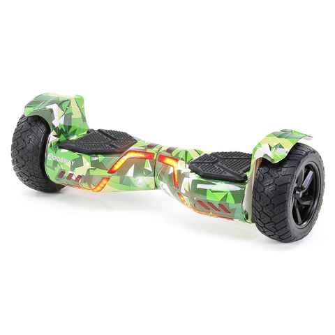 Robway Balance Scooter Hoverboard Offroad X2 inkl. Samsung Akku 8,5” integrierte Lautsprecher, 700,00 W, 15,00 km/h, (1 tlg), Self-Balance-Scooter - Bluetooth - Robway App - LED - Gyrosensoren