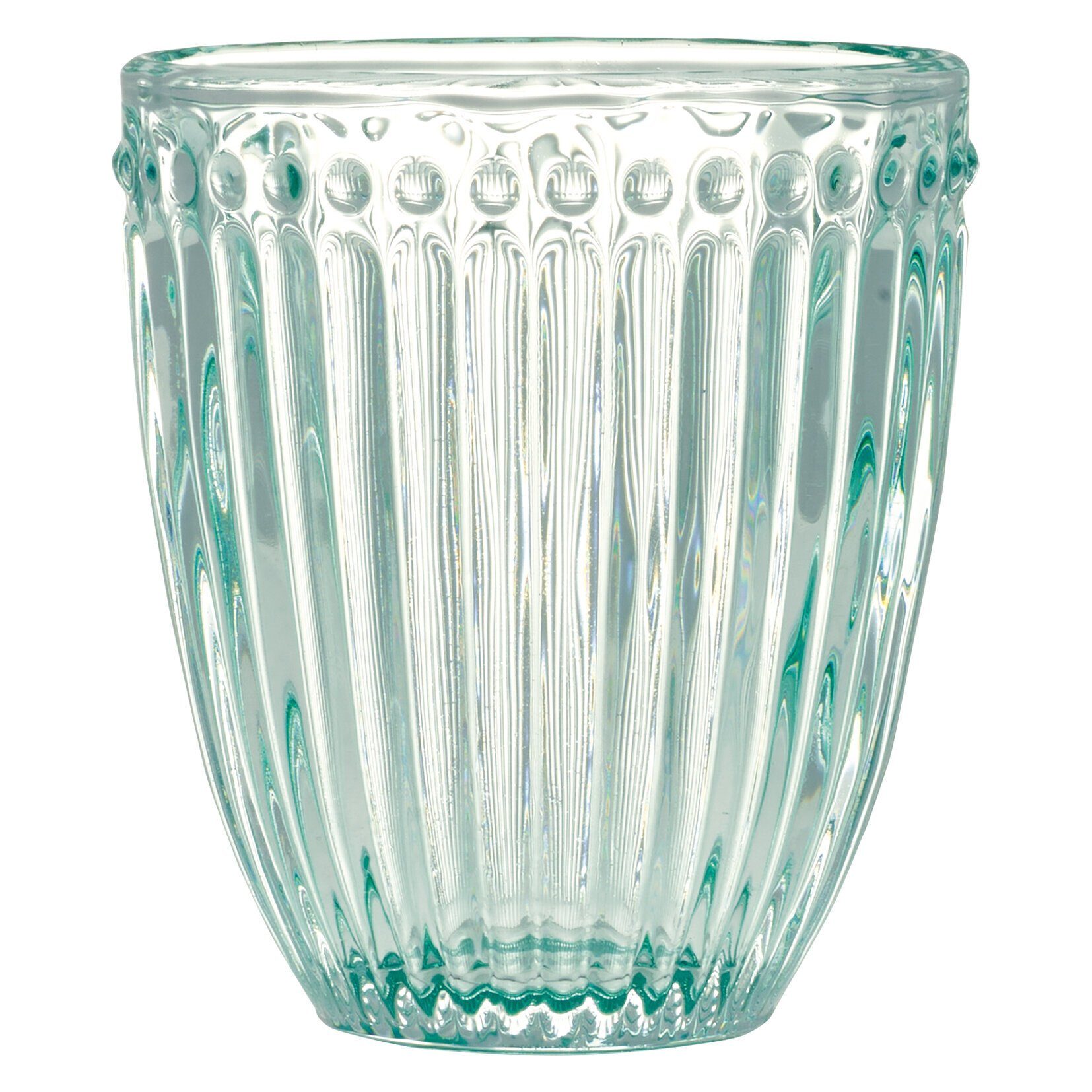Greengate Glas Wasser Alice, Glas cool mint