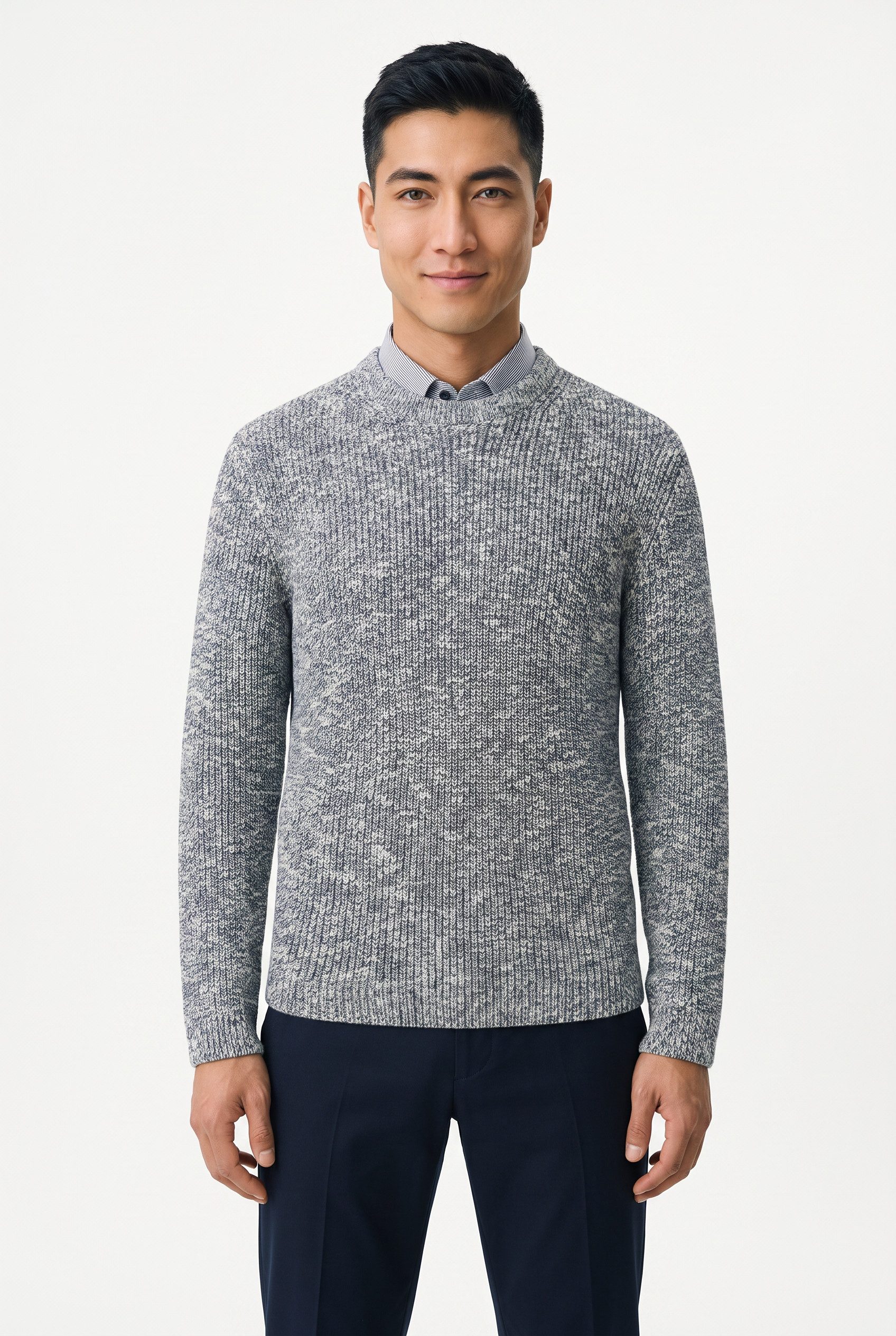 Joop Jeans Strickpullover Gadi Regular fit mit Rundhalsausschnitt