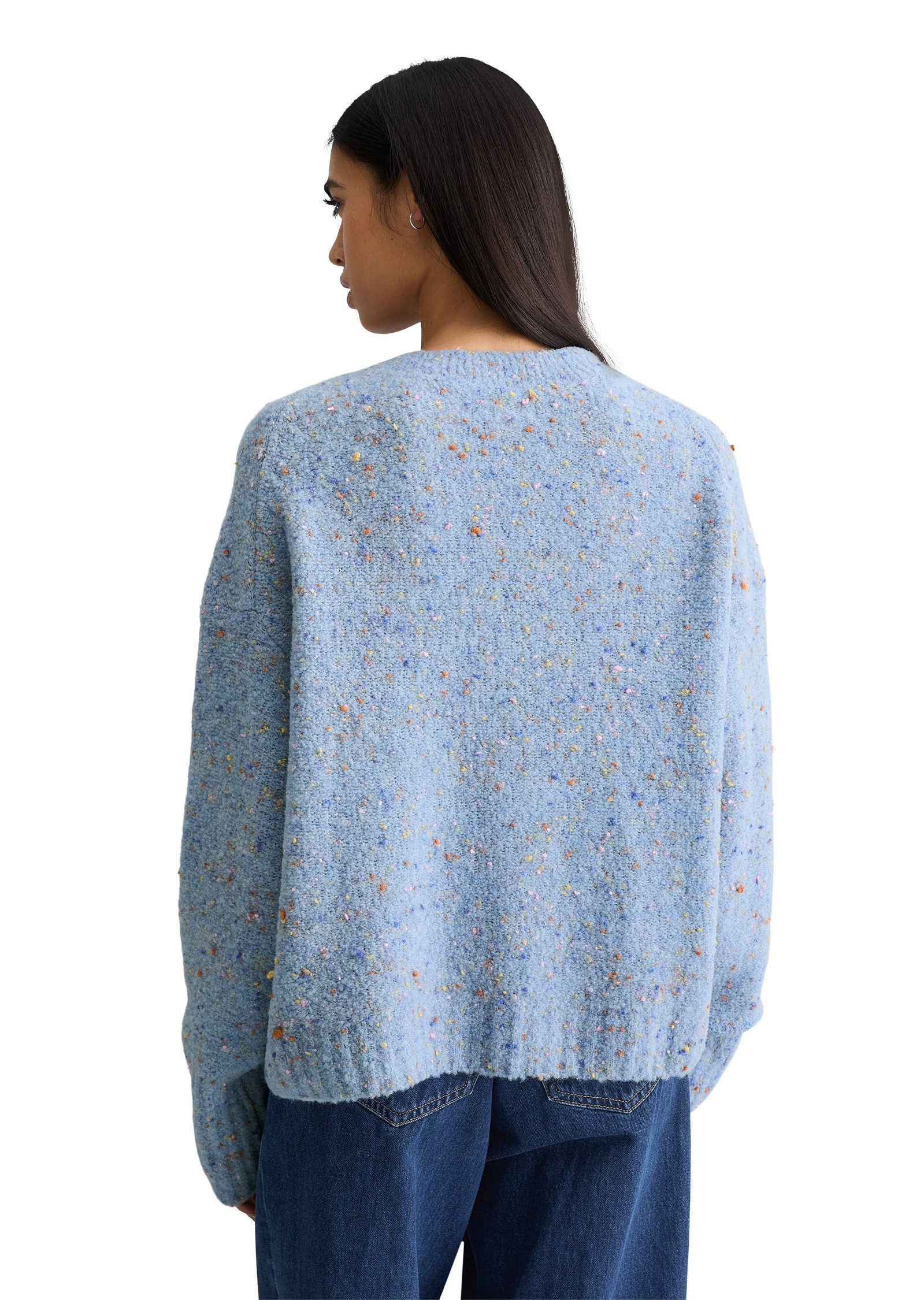 Marc O'Polo DENIM Strickpullover aus Schurwolle-Viskose-Mix