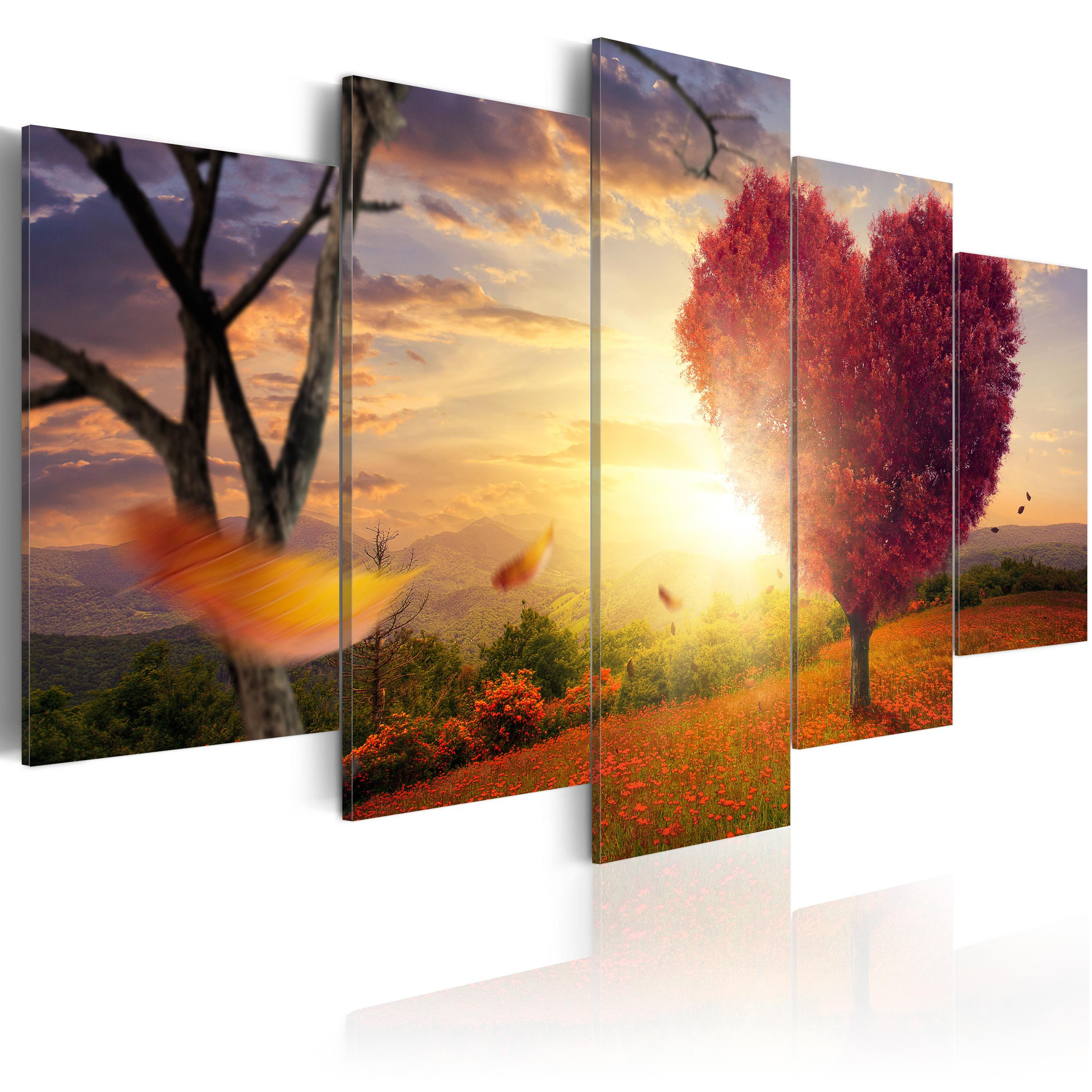 Basera® Wandbild Leinwandbild c-C-0015-b-n
