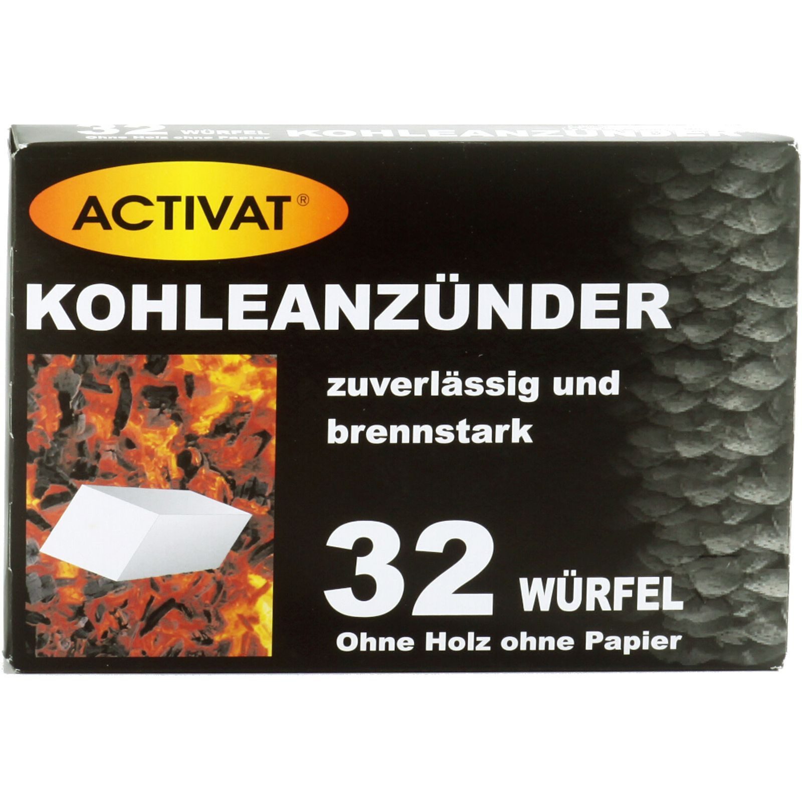 Till Grillanzünder Anzünder Anzündhilfe 32 Stück Paraffin-Basis Kamin Kohle Ofen Grill