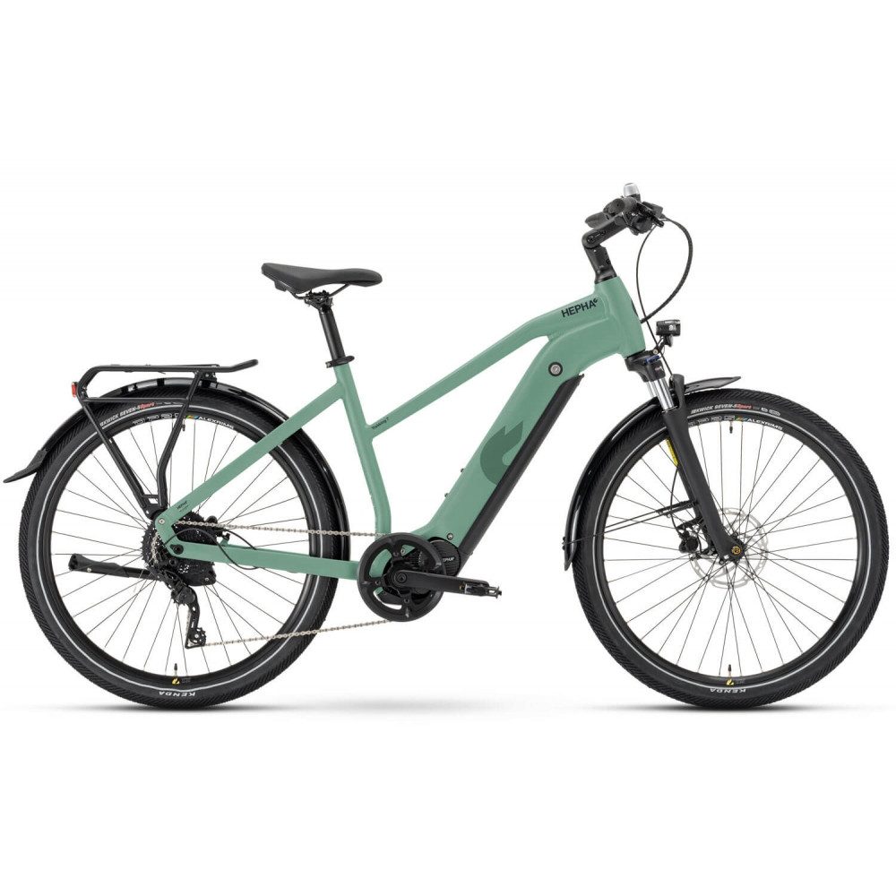 HEPHA E-Bike Trekking 7 Long Range Low Step E-Bike anthracite - L=49cm, 27,5