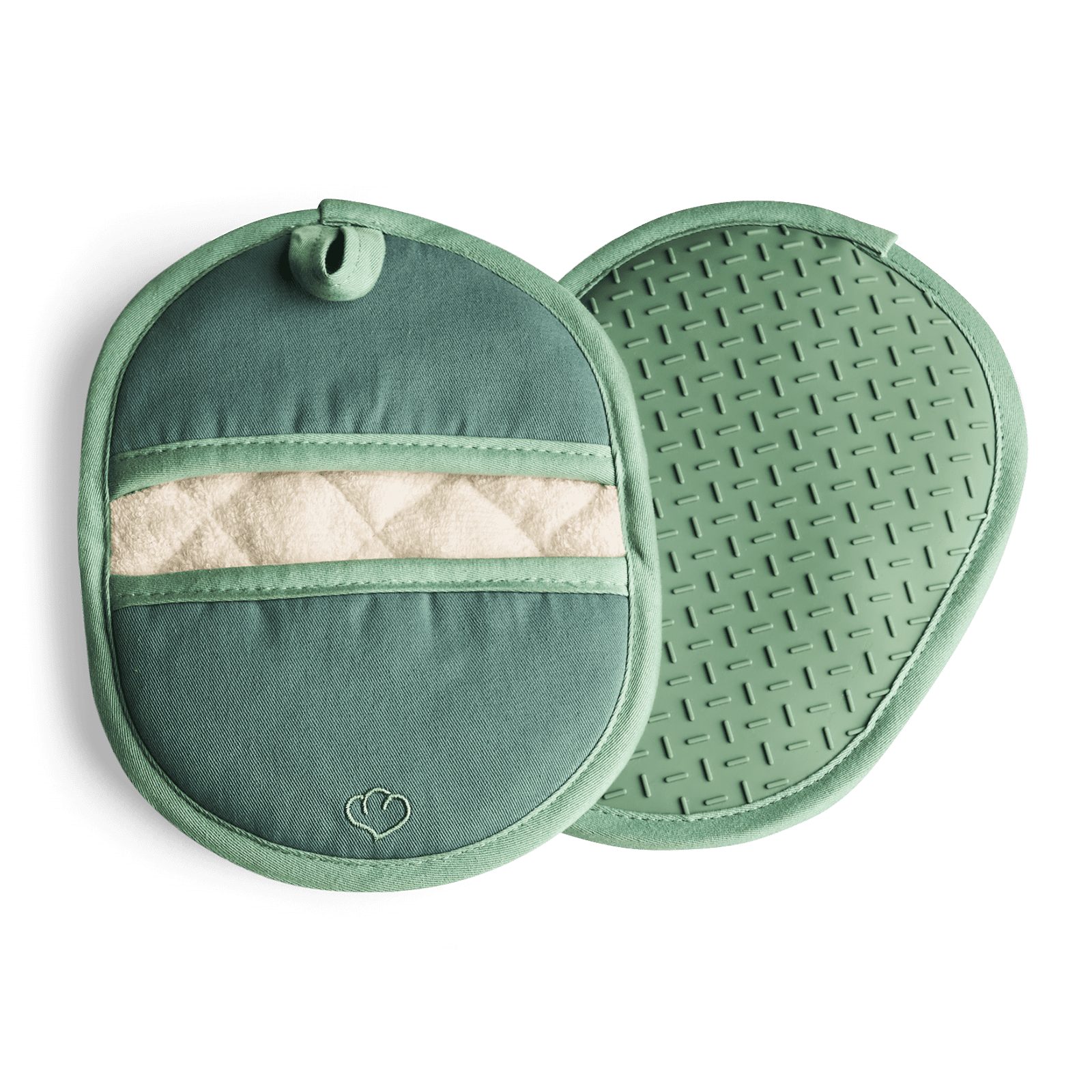 Springlane Topfhandschuhe SPRINGLANE Topflappen-Set 2-tlg. Mint, günstig online kaufen