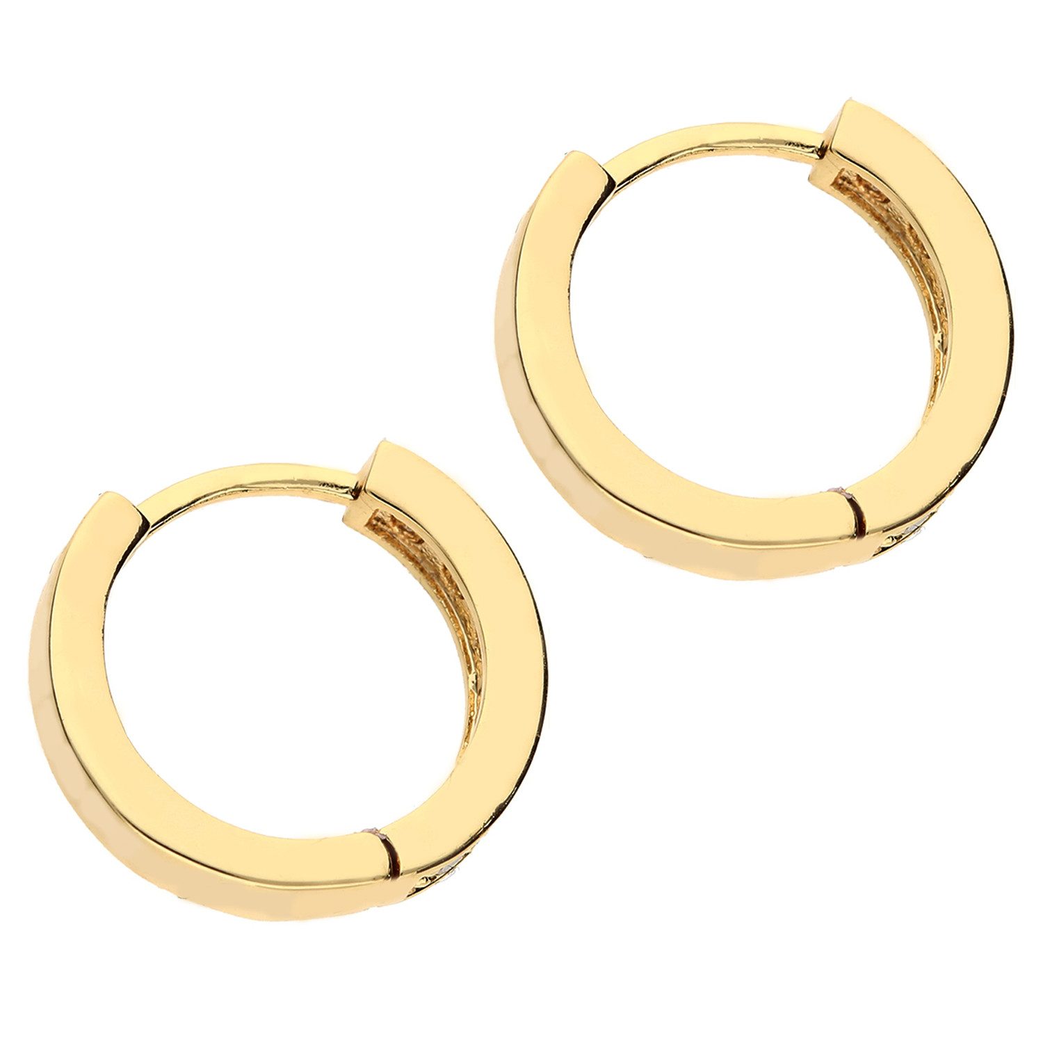 LÖB Paar Creolen 18K Gold vergoldet günstig online kaufen