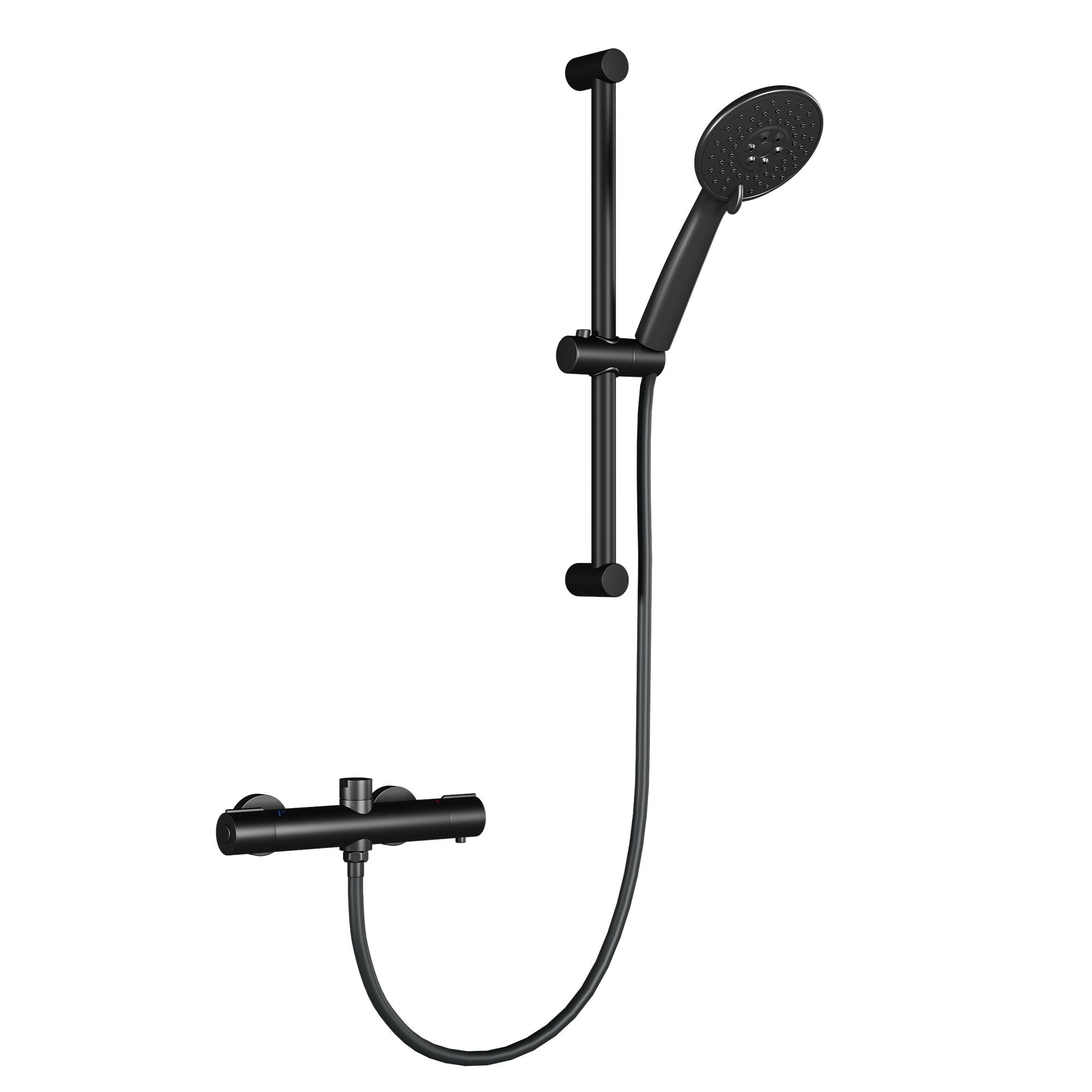 GarveeMore Brausegarnitur Duschsystem mit Thermostat 38℃ Duschset Regendusc günstig online kaufen
