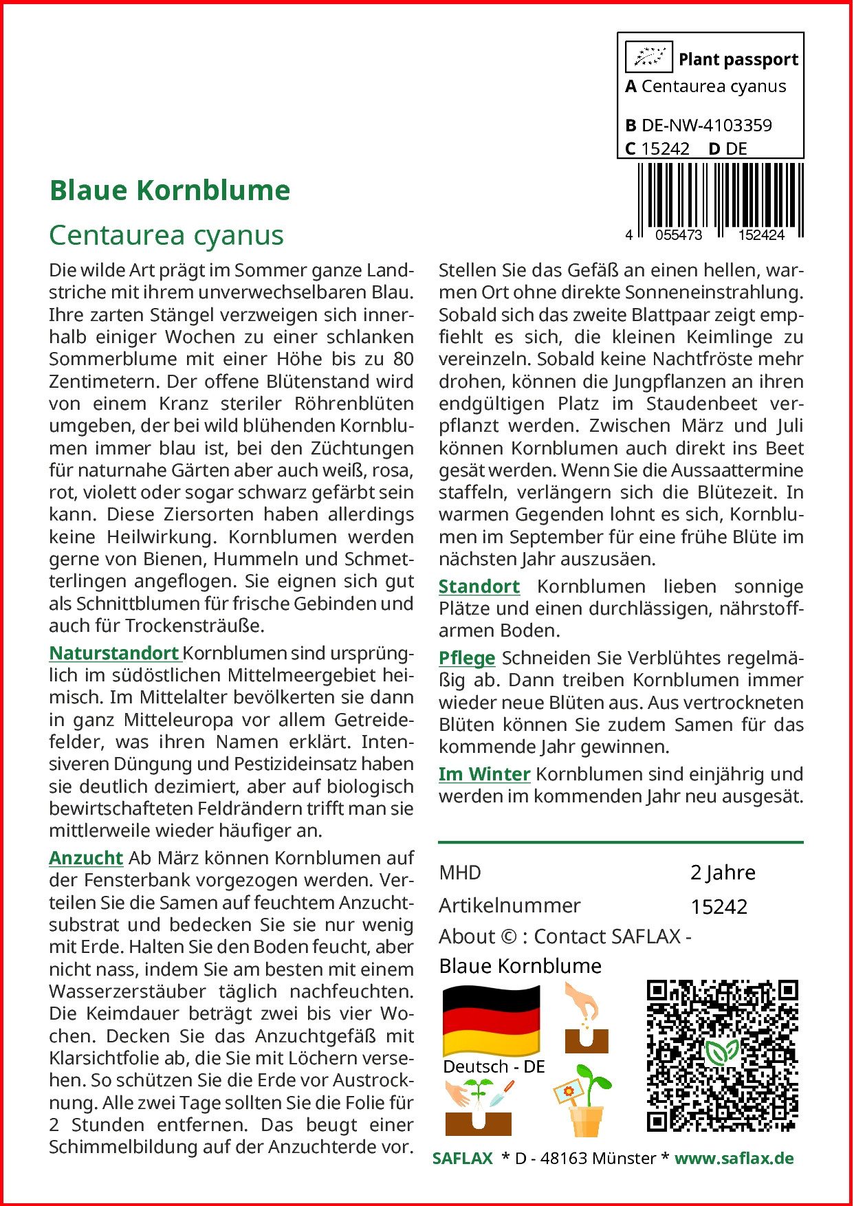 SAFLAX Blumensamen SAFLAX - Samen - günstig online kaufen