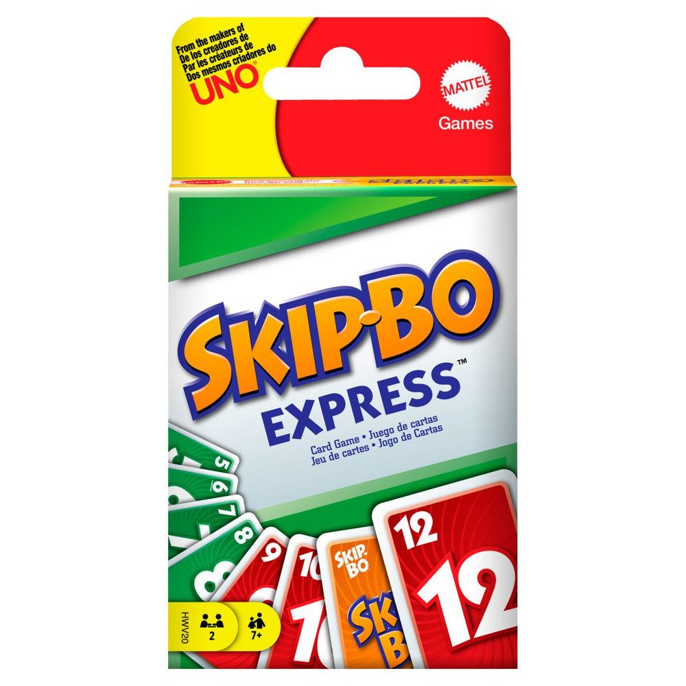 Mattel GmbH Spiel Skip-Bo Express - Kartenspiel