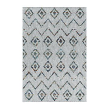 Outdoorteppich Teppich für den Flur oder Küche Boho-Design, Stilvoll Günstig, Läufer, Höhe: 10 mm