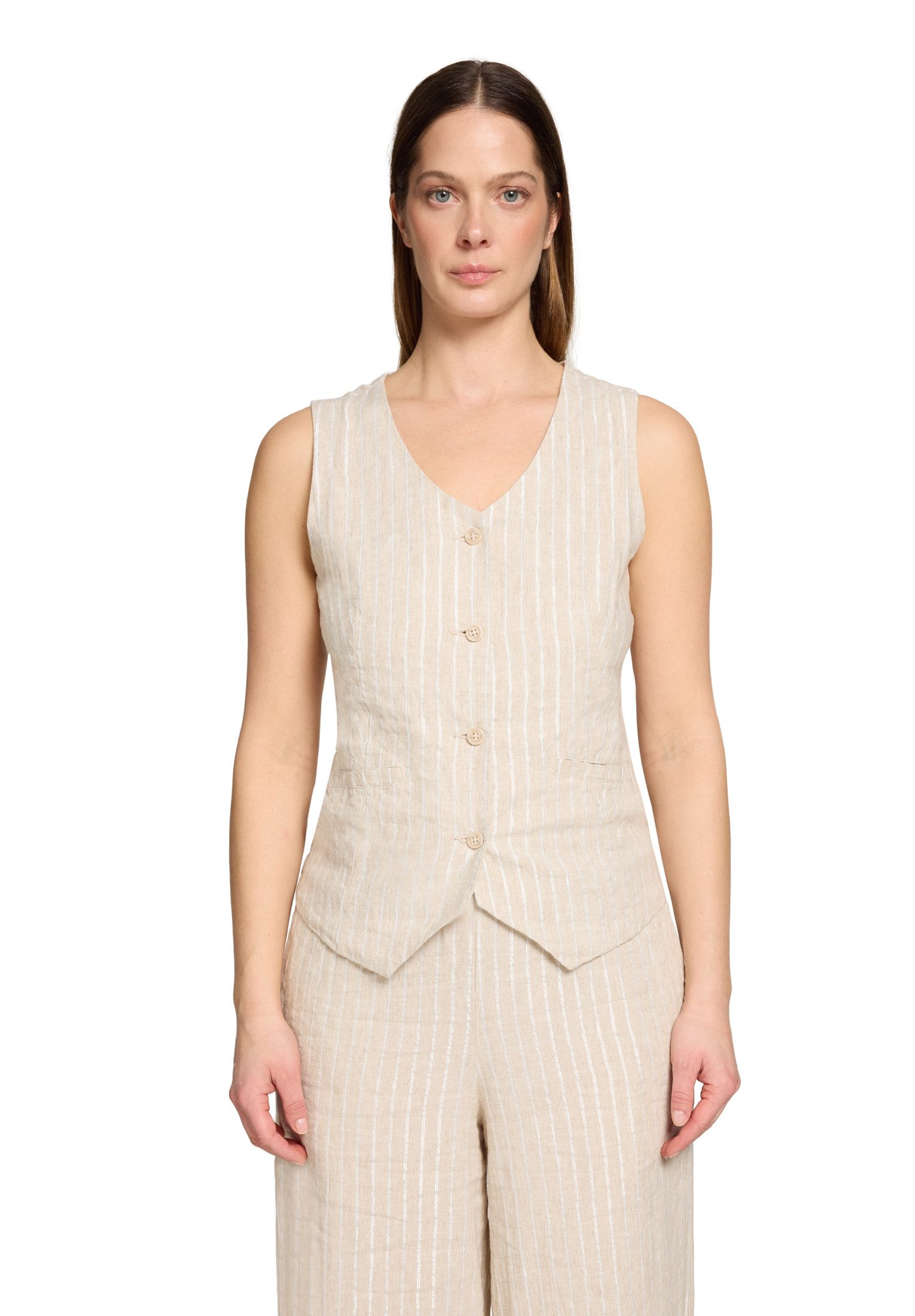 Cartoon Blusentop Damen mit Streifen