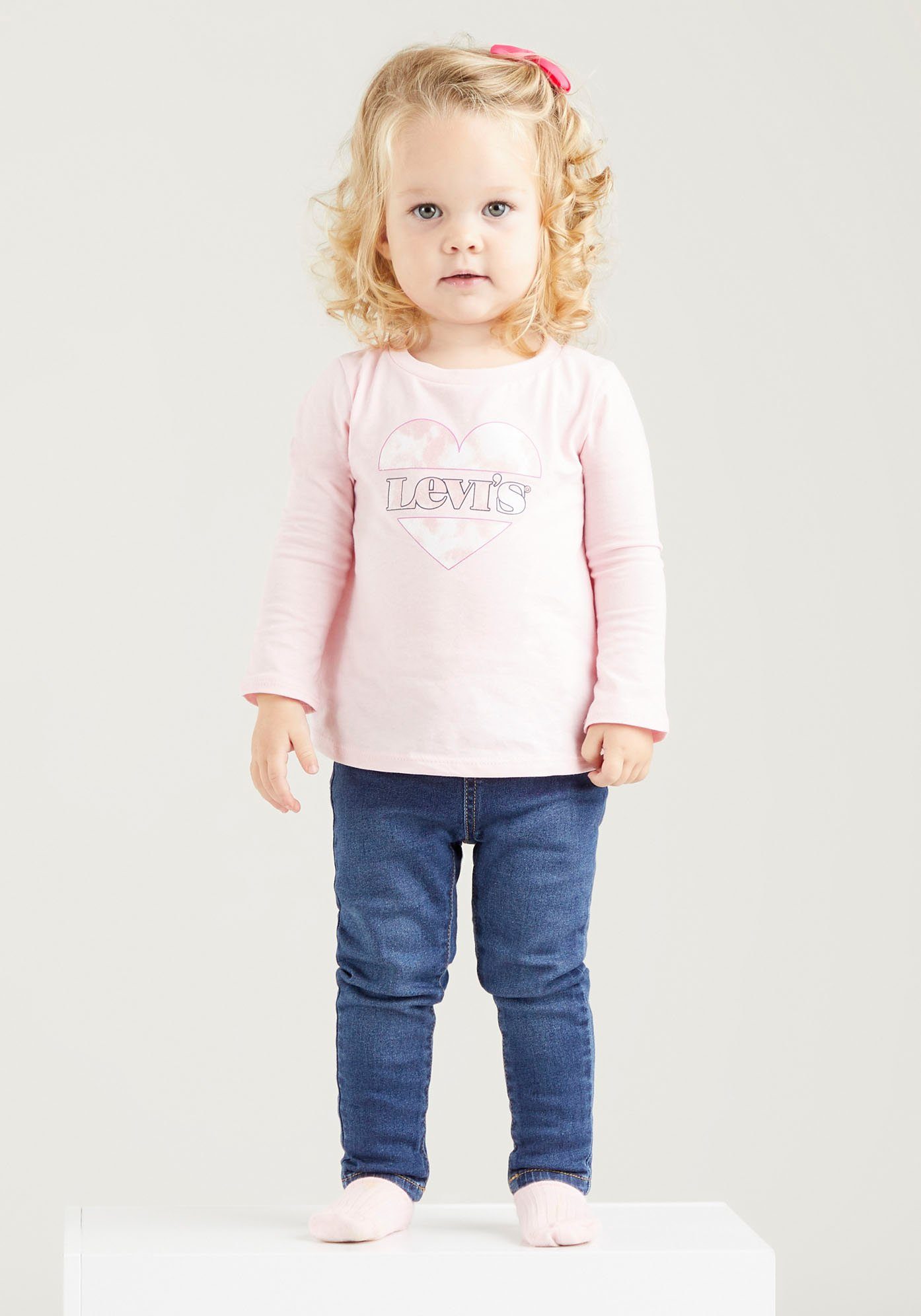 SKINNY PULL Kids blue JEANS Levi's® Schlupfjeans BABYS ON for uesd dark