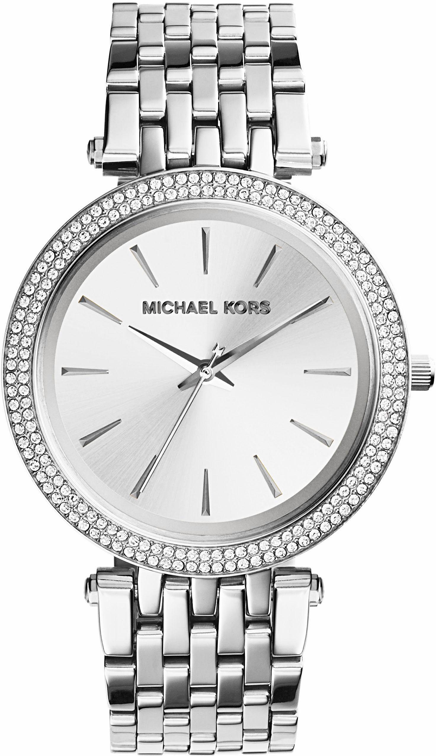 MICHAEL KORS Quarzuhr DARCI, MK3190, Armbanduhr, Damenuhr, Glassteine