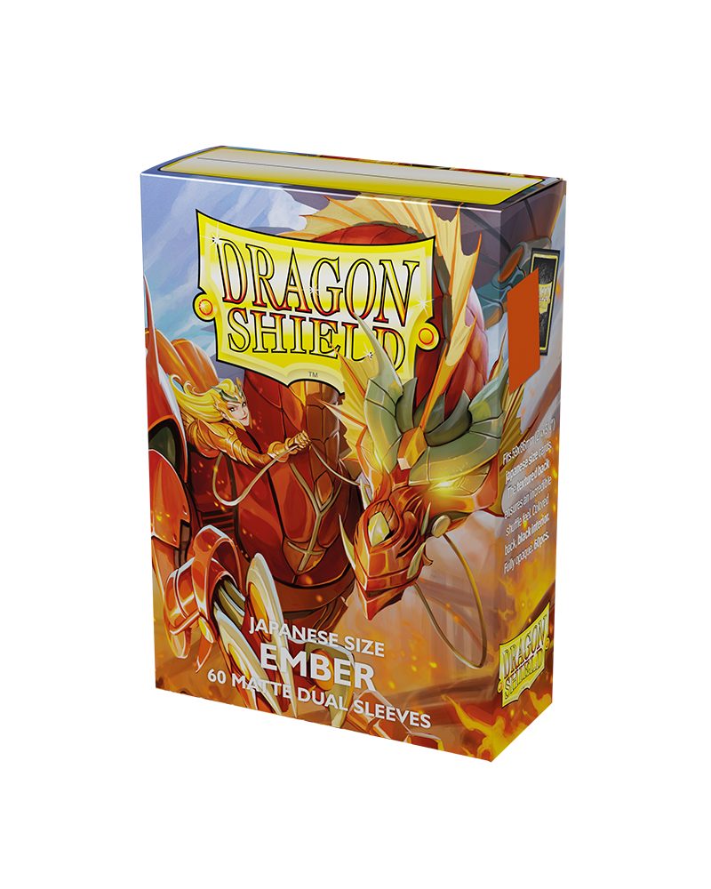 Arcane Tinmen Sammelkarte Dragon Shield - 60 Japanese size Dual Matte Sleeves