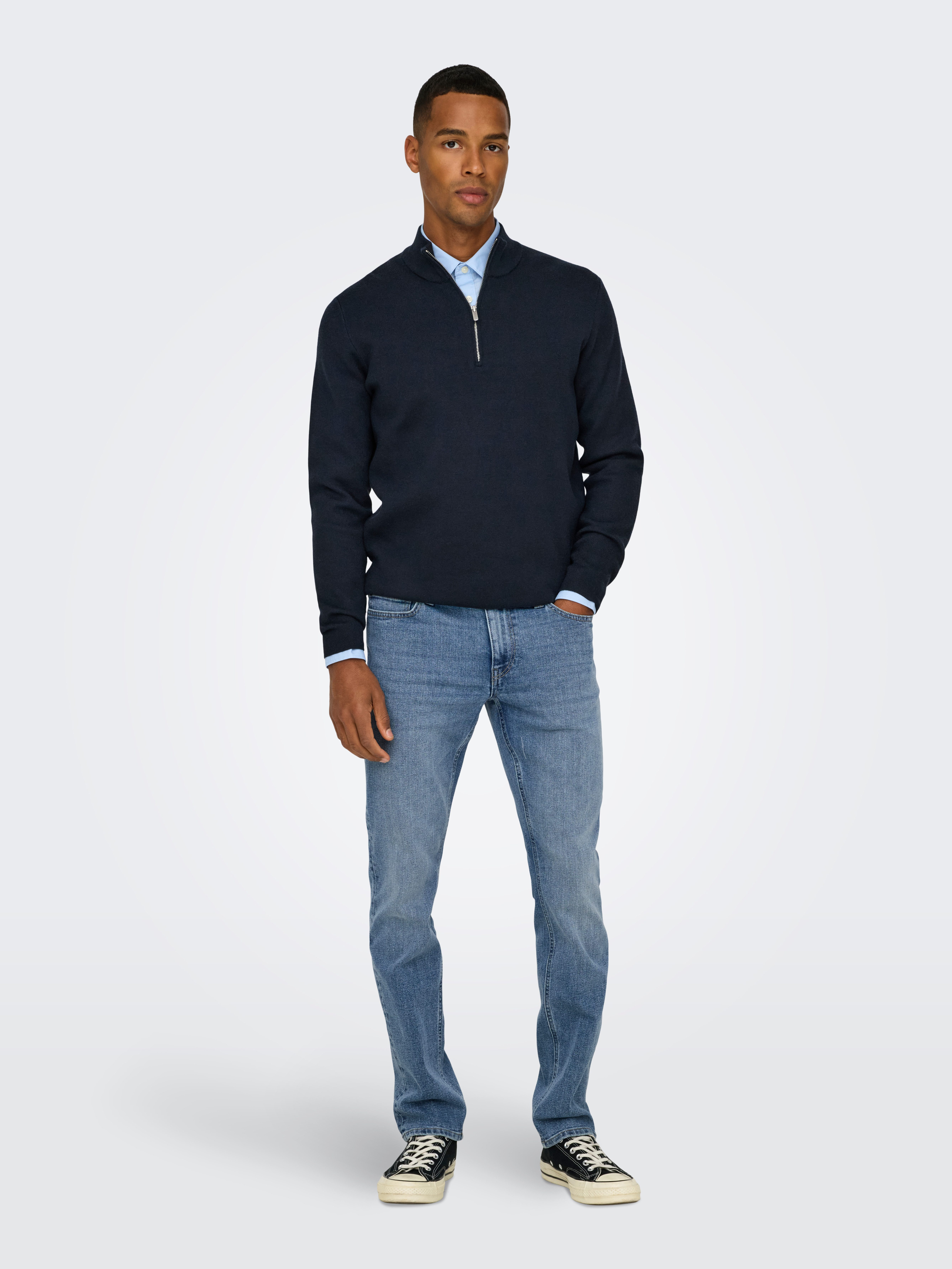 ONLY & SONS Slim-fit-Jeans ONSLOOM SLIM LBD 8263 AZG DNM NOOS